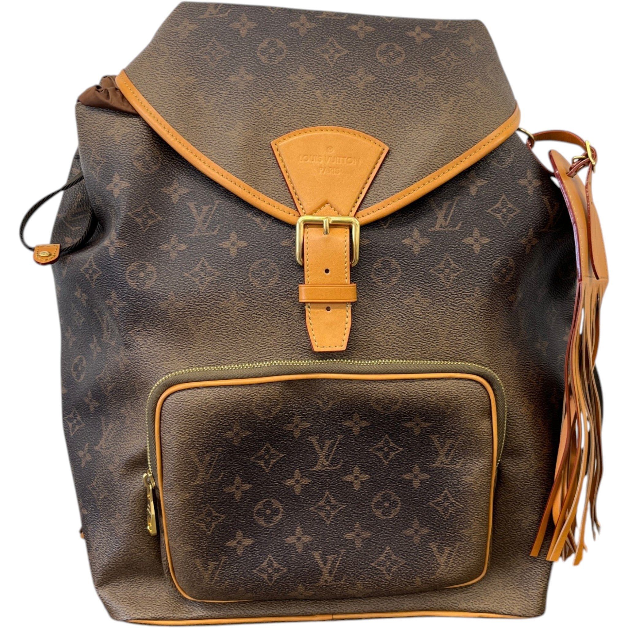 Men's Monogram Montsouris Backpack Brown