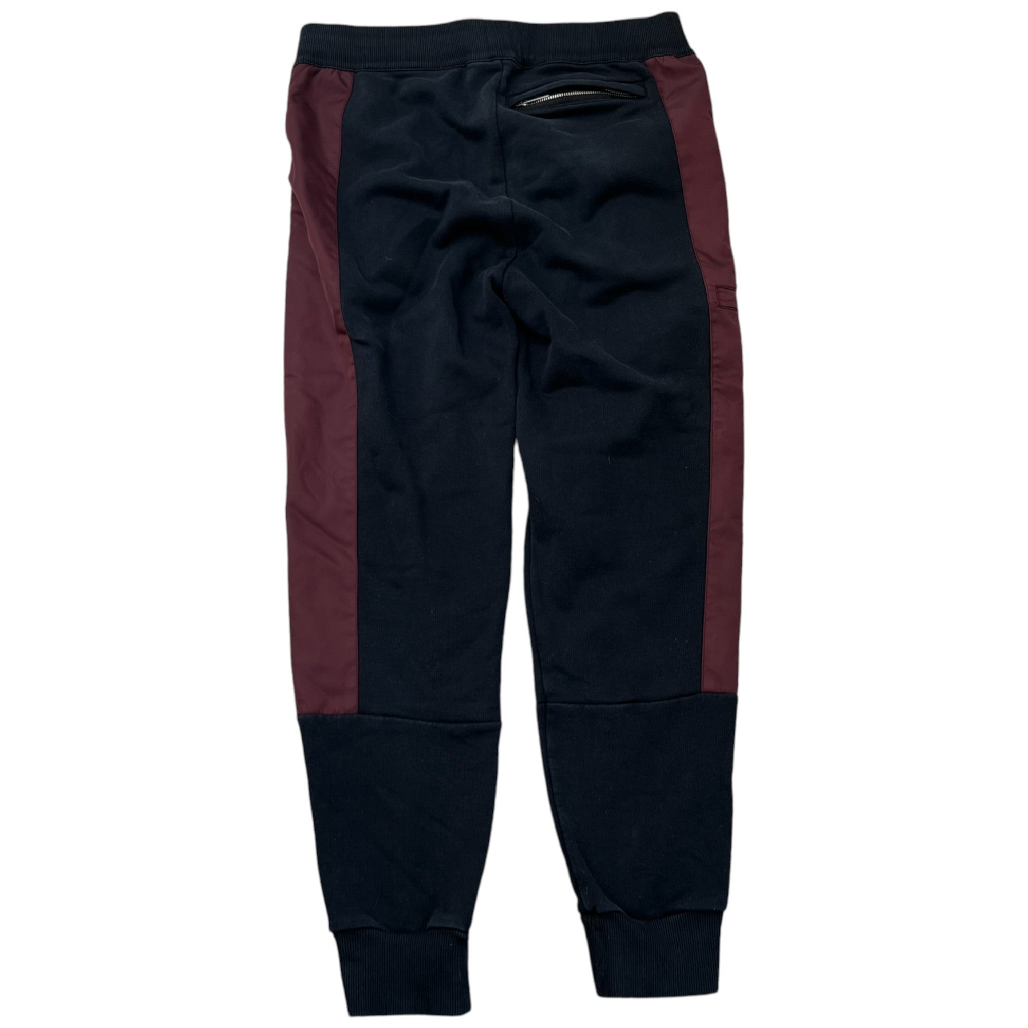 Men's Plaque Logo Joggers Black Size S