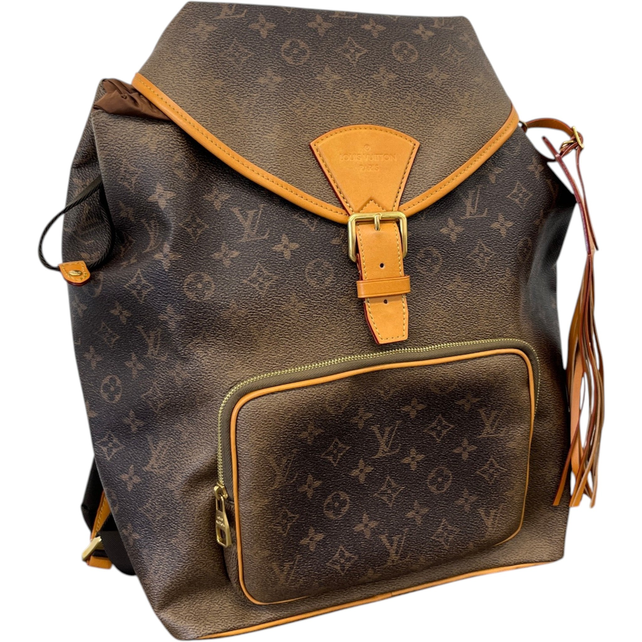 Men's Monogram Montsouris Backpack Brown