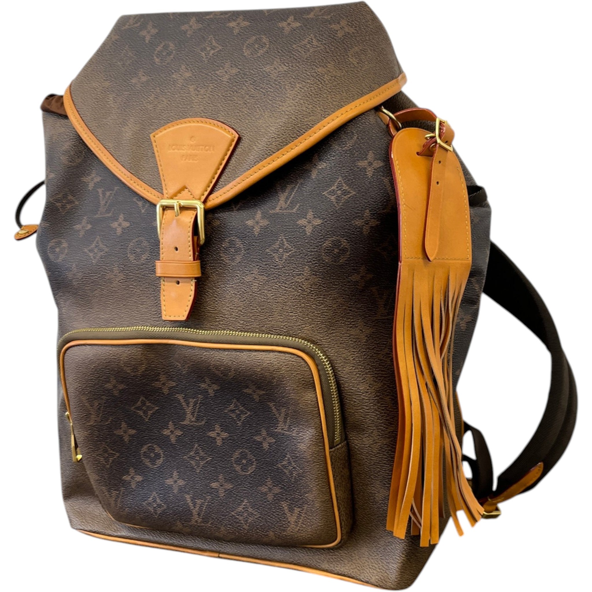Men's Monogram Montsouris Backpack Brown