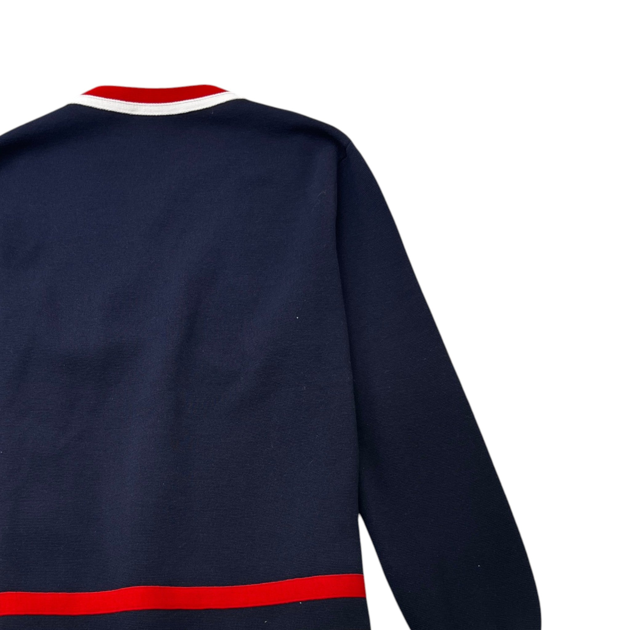 Men's Interlocking G Cardigan Navy Size L