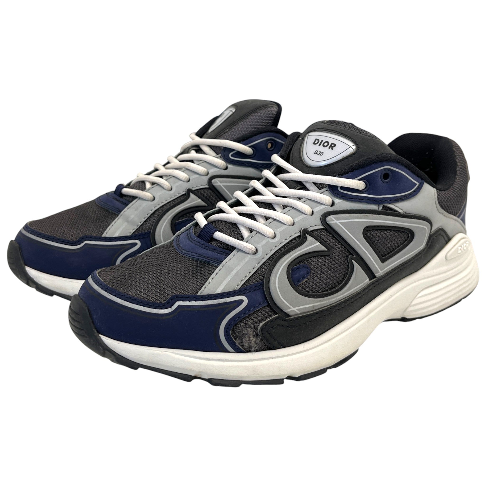 Men's B30 Low Trainers Navy Size EU 42 / UK 8
