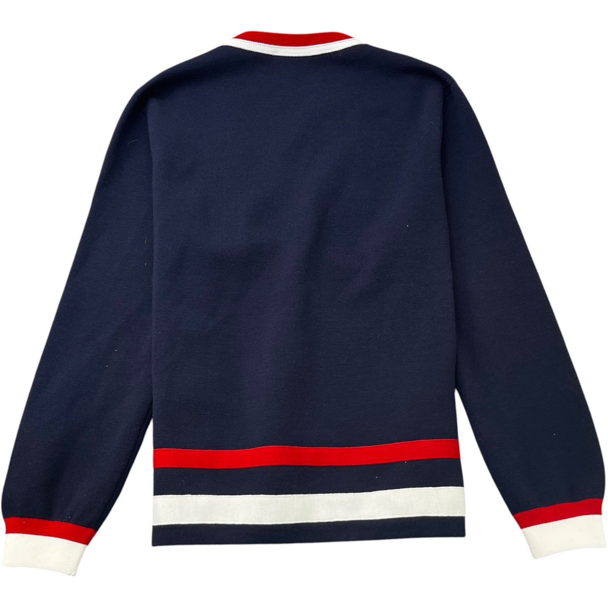 Men's Interlocking G Cardigan Navy Size L