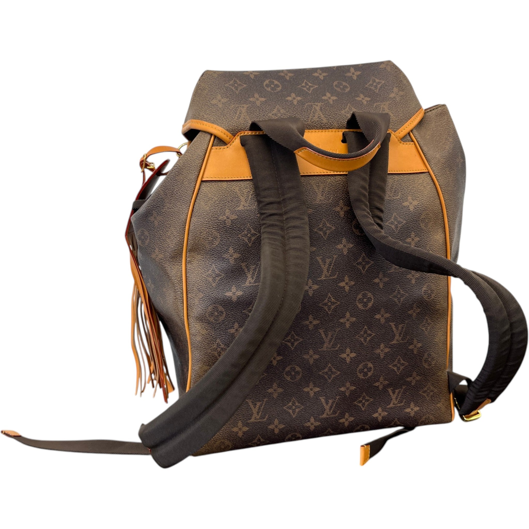 Men's Monogram Montsouris Backpack Brown