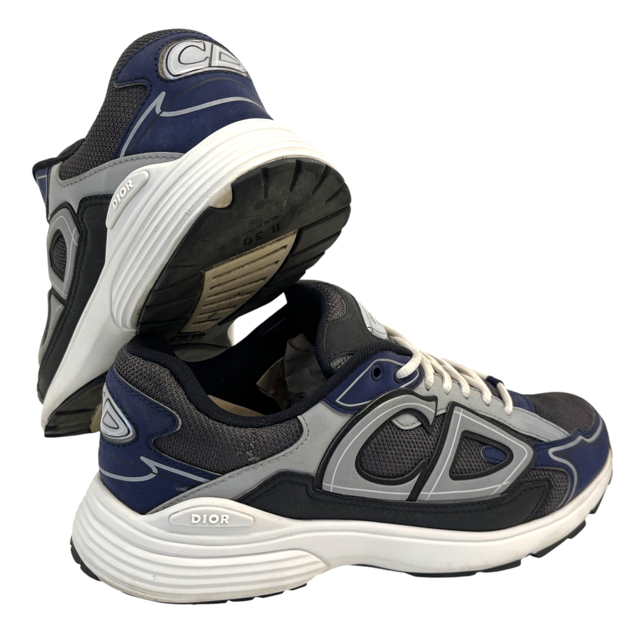 Men's B30 Low Trainers Navy Size EU 42 / UK 8