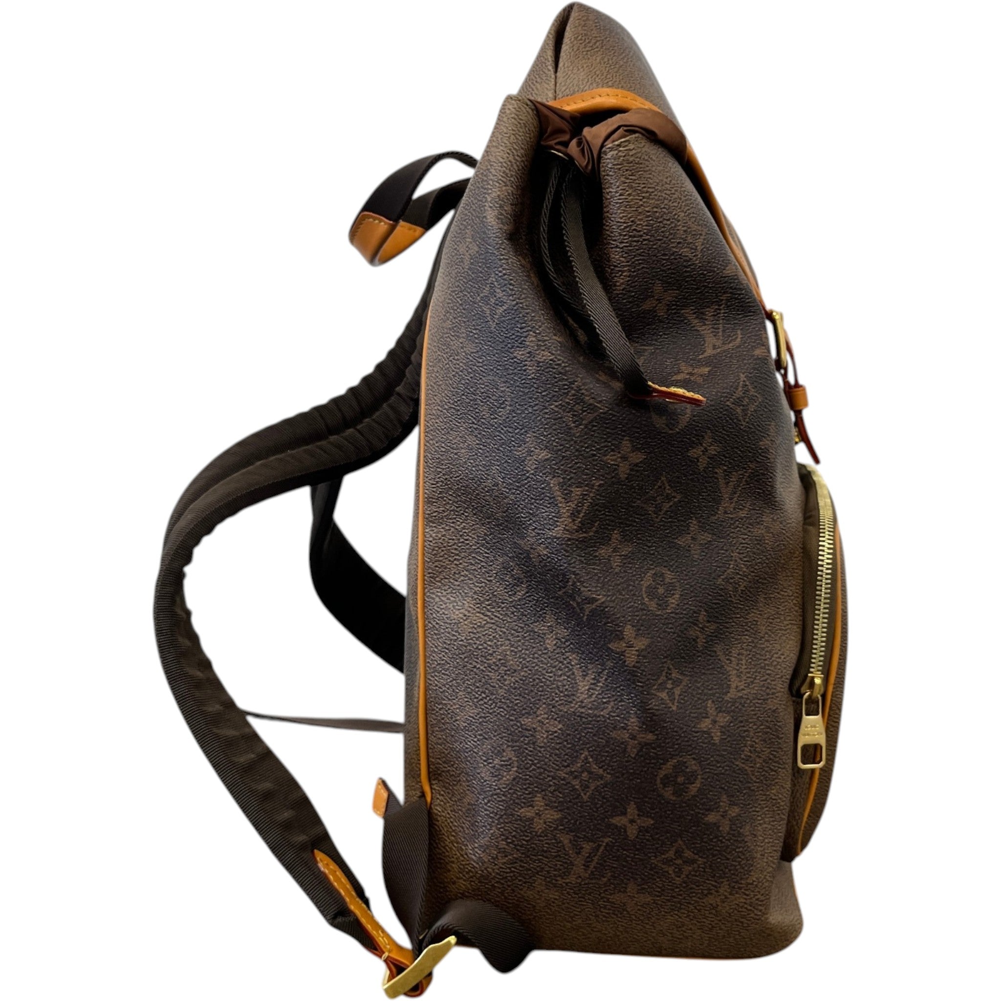 Men's Monogram Montsouris Backpack Brown
