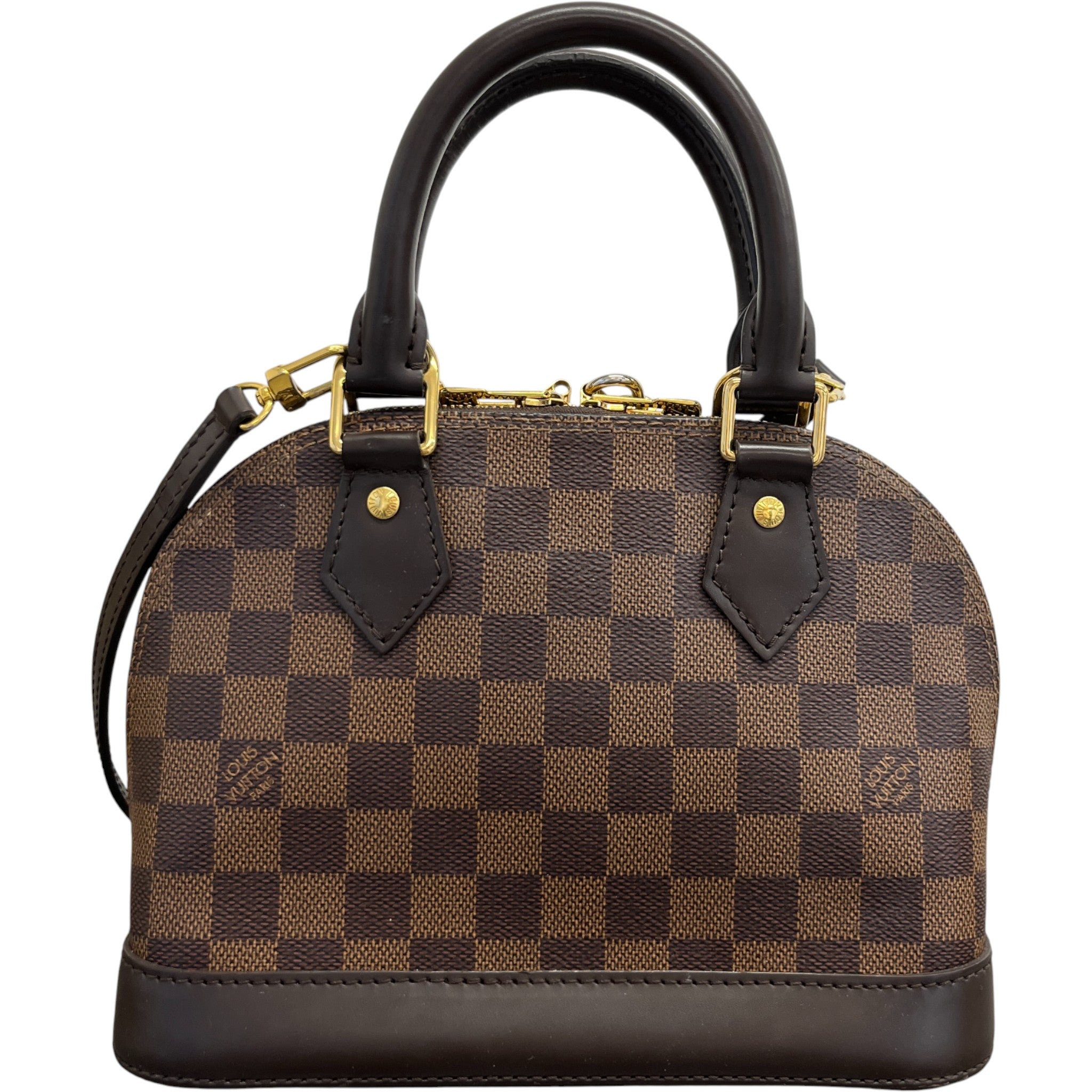 Women's Alma Bb Damier Ebene Bag Brown