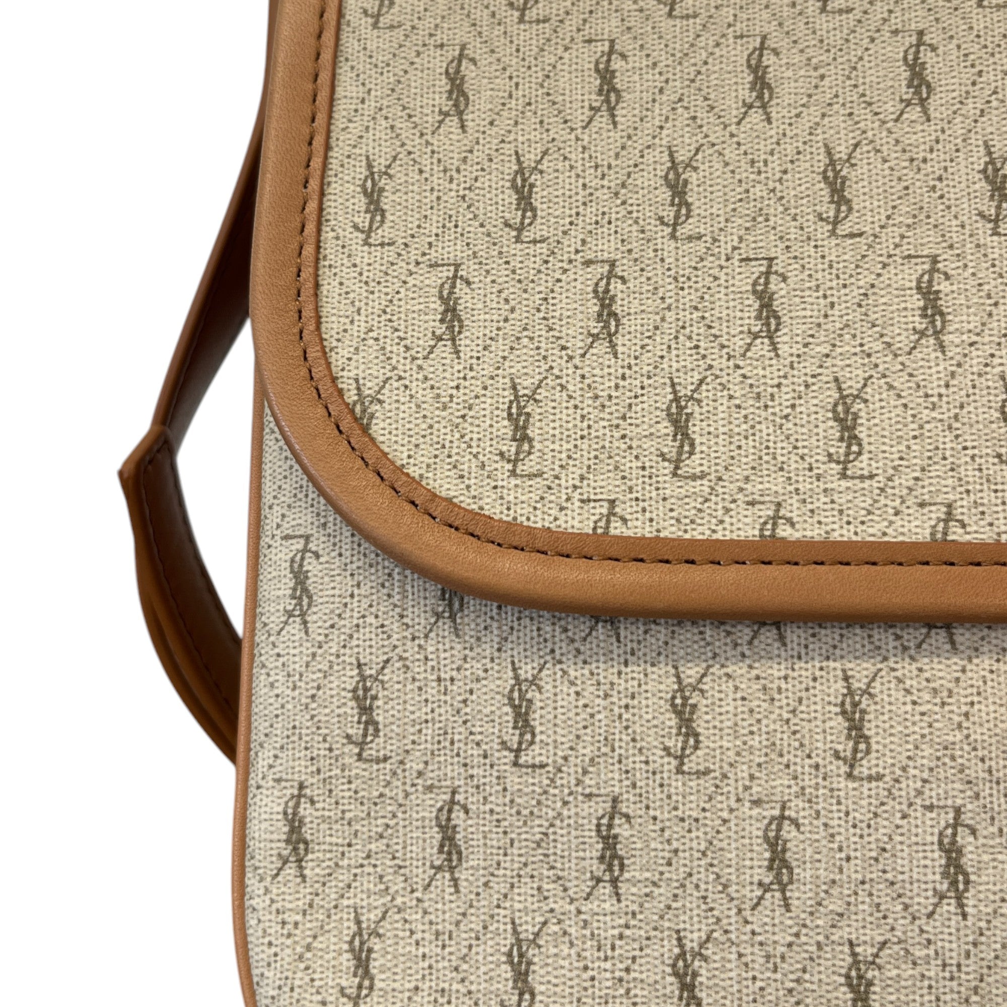 Women's Monogram Satchel Bag Beige