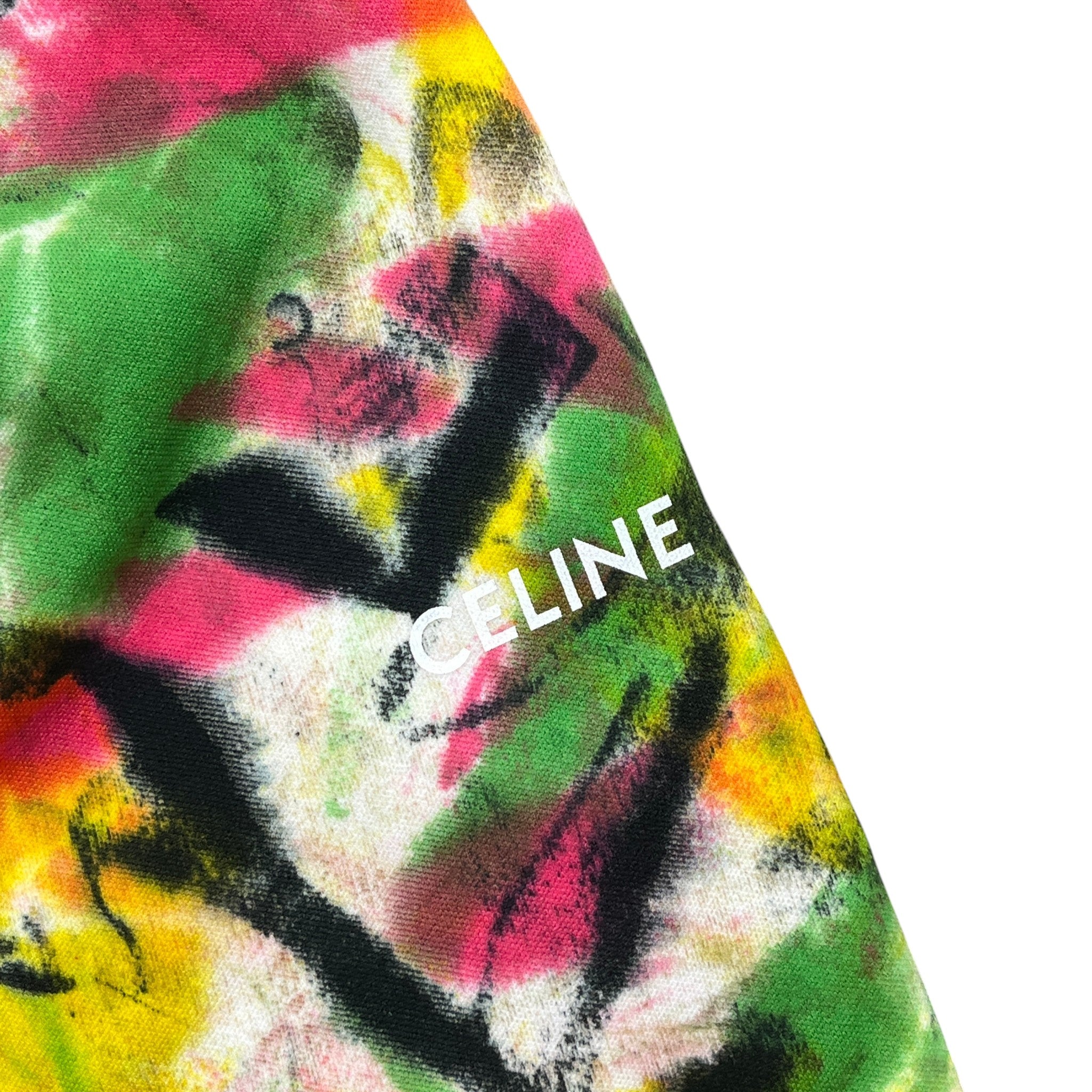 Men's Paint Splatter Shorts Multi-Coloured Size XS