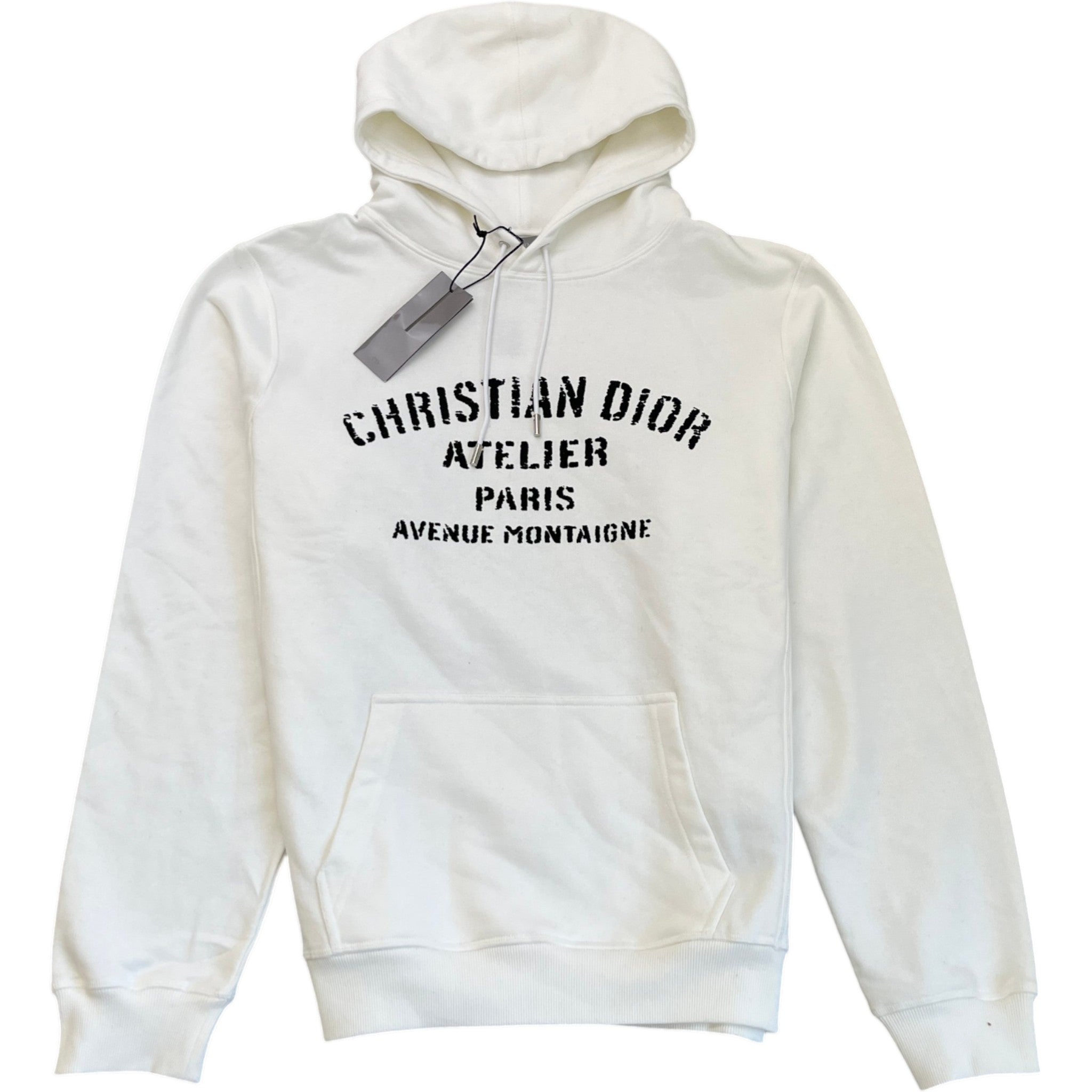 Men's Atelier Hoodie White Size XXL
