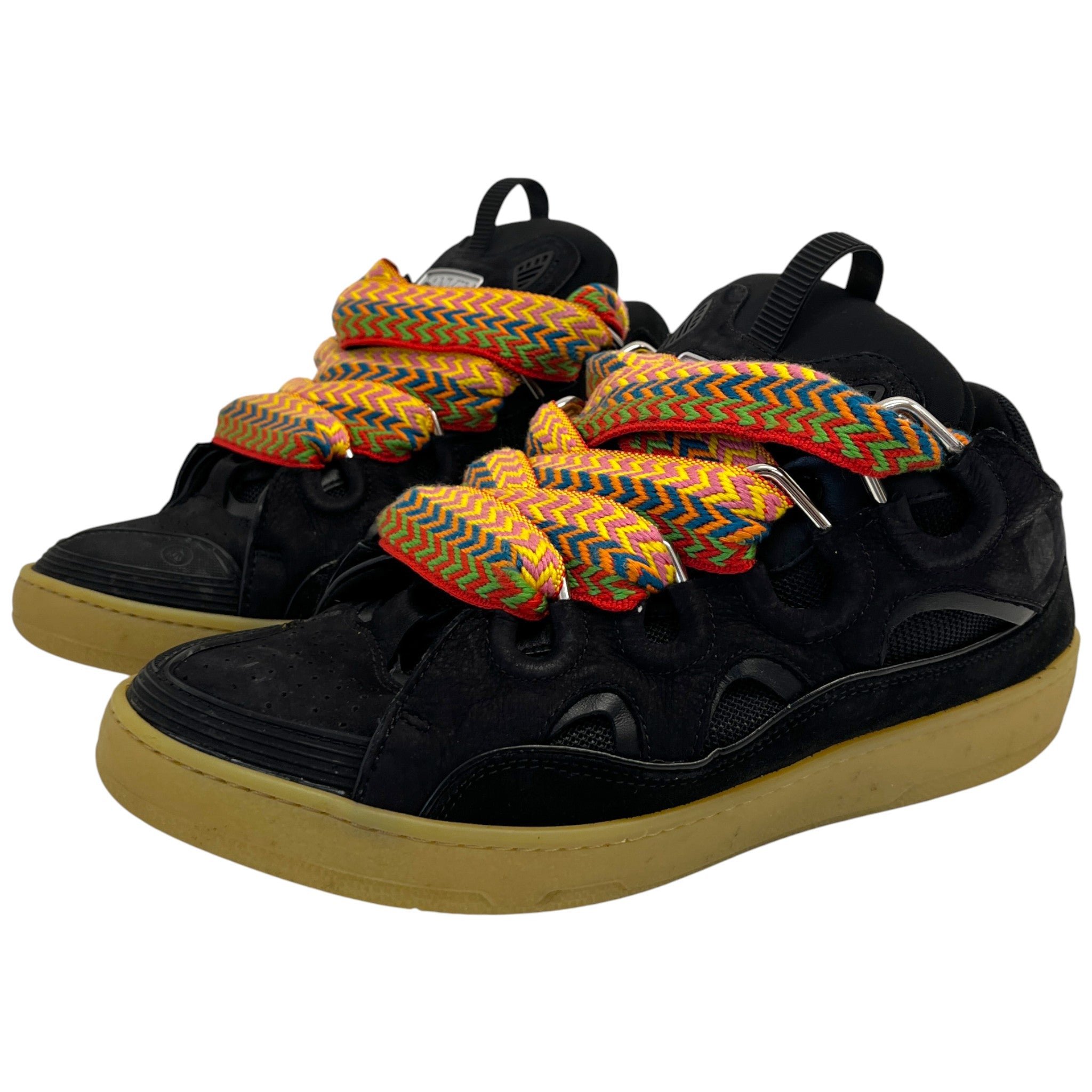 Men's Curb Low Trainers Black Size EU 43 / UK 9