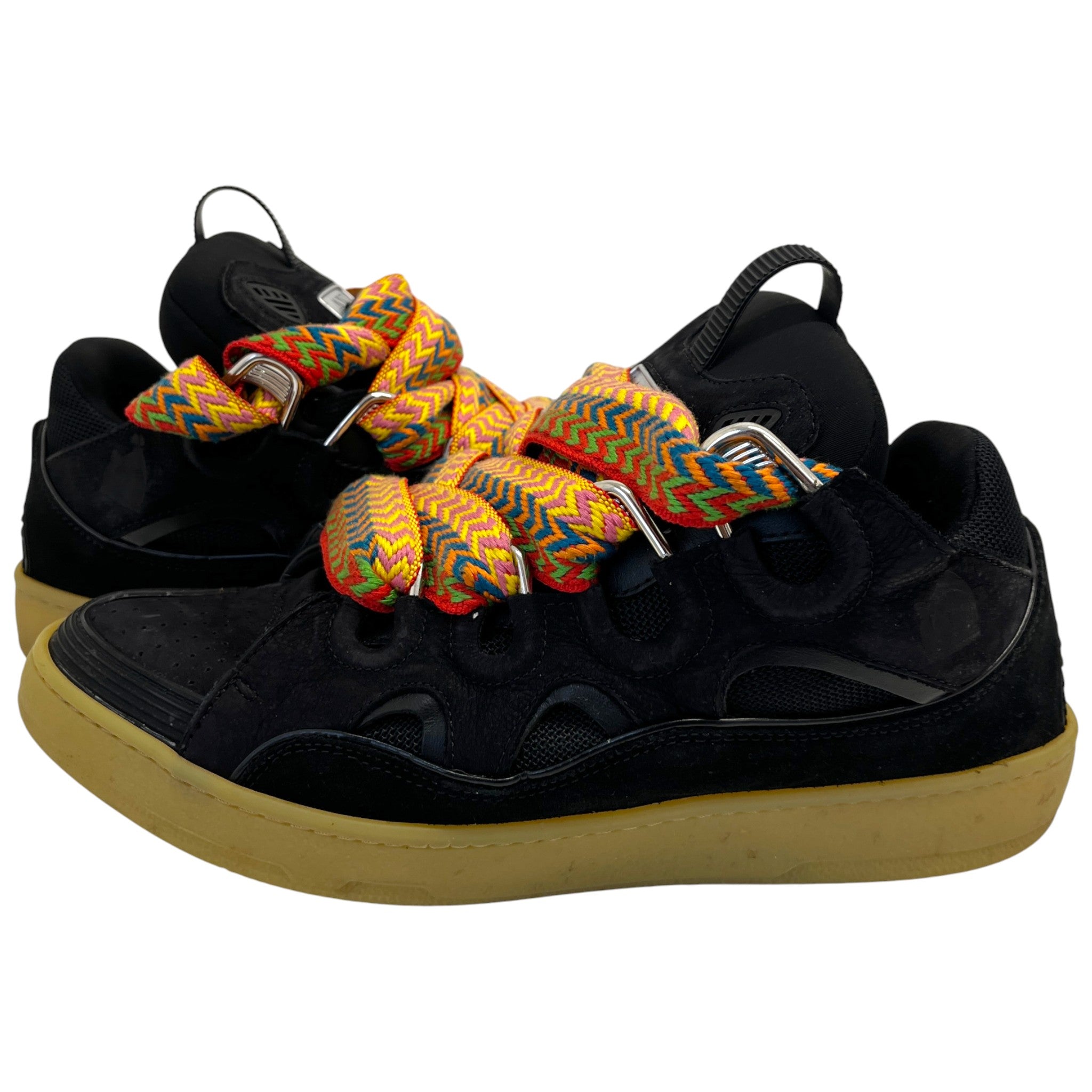 Men's Curb Low Trainers Black Size EU 43 / UK 9