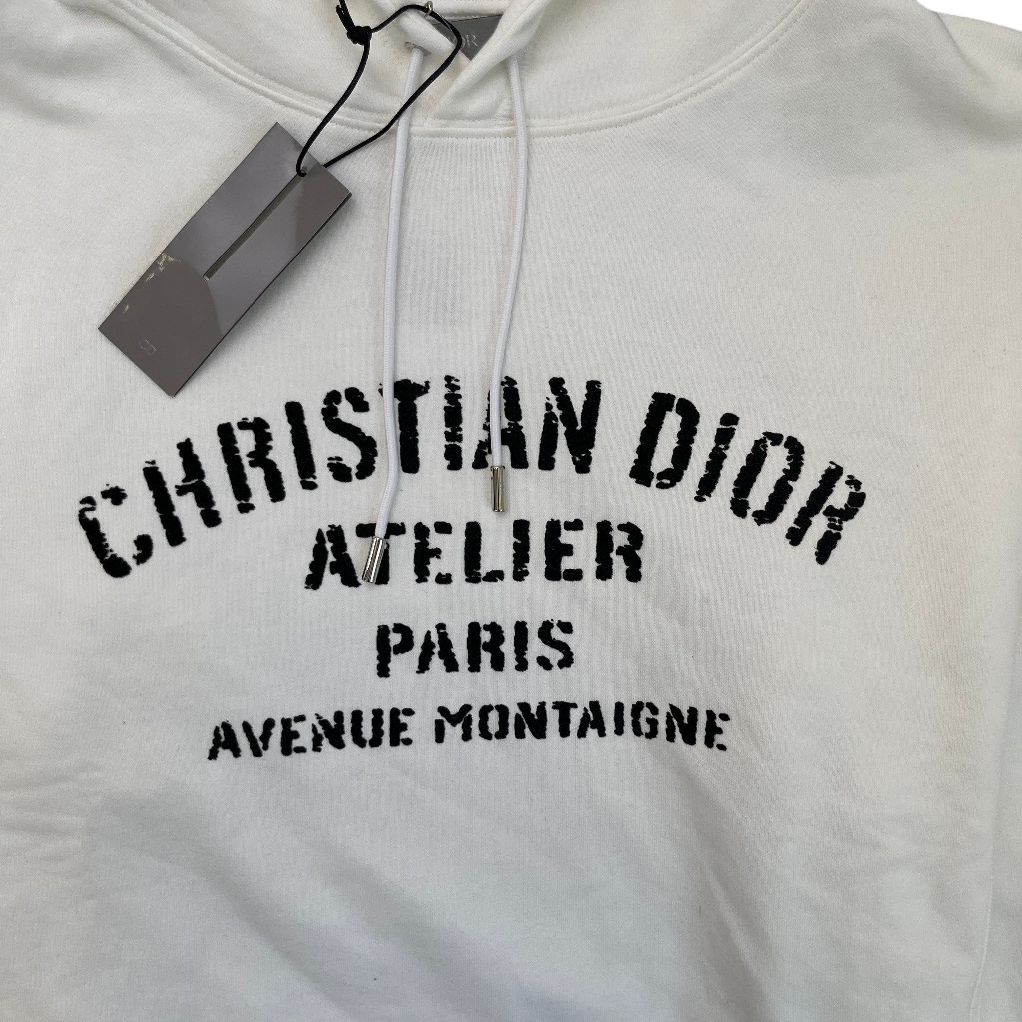 Men's Atelier Hoodie White Size XXL