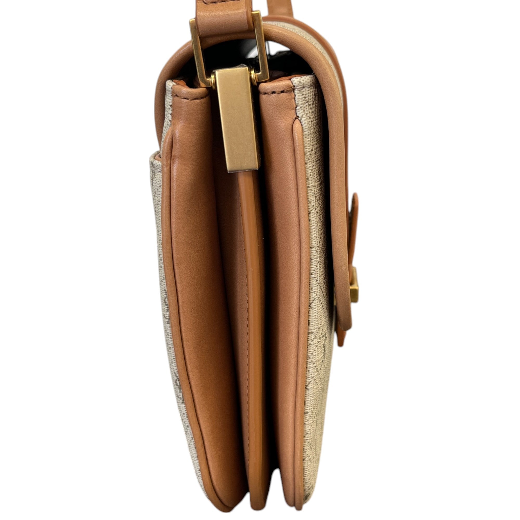 Women's Monogram Satchel Bag Beige