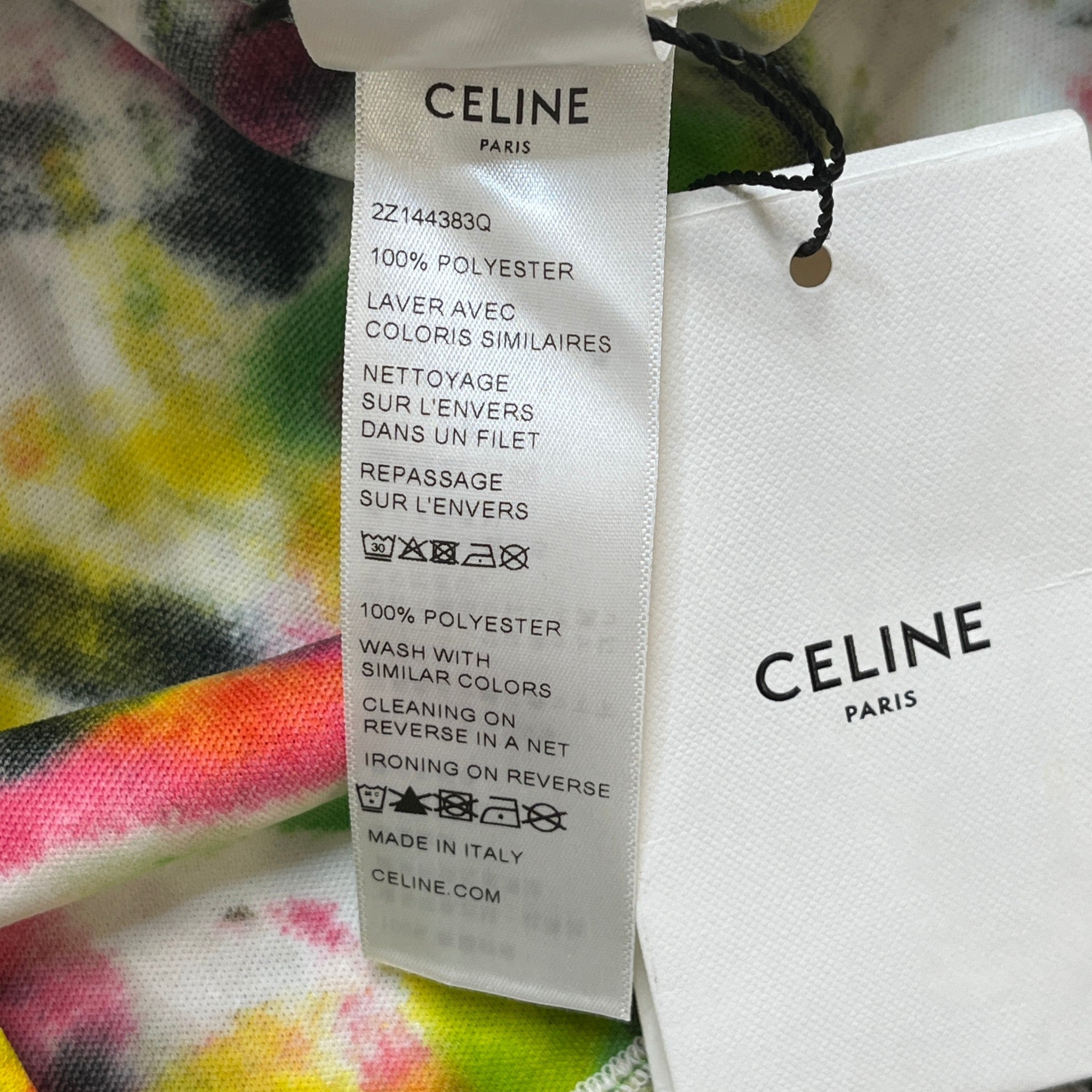 Men's Paint Splatter Shorts Multi-Coloured Size XS