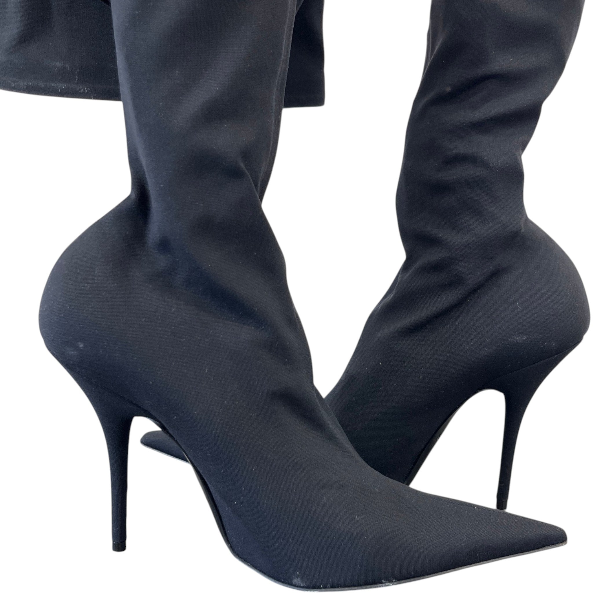 Women's Knife High Heel Boots Black Size EU 39 / UK 6