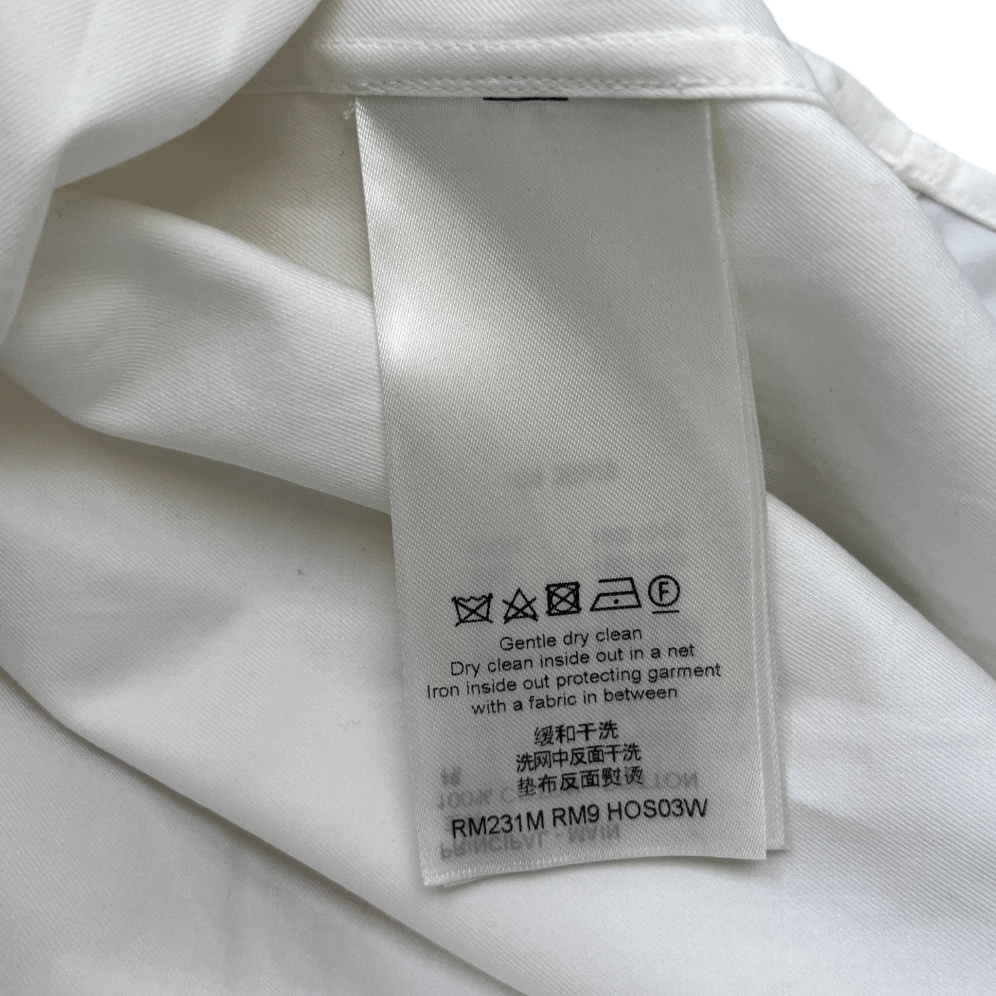 Men's Lv Jazz Flyer OverShirt White Size L
