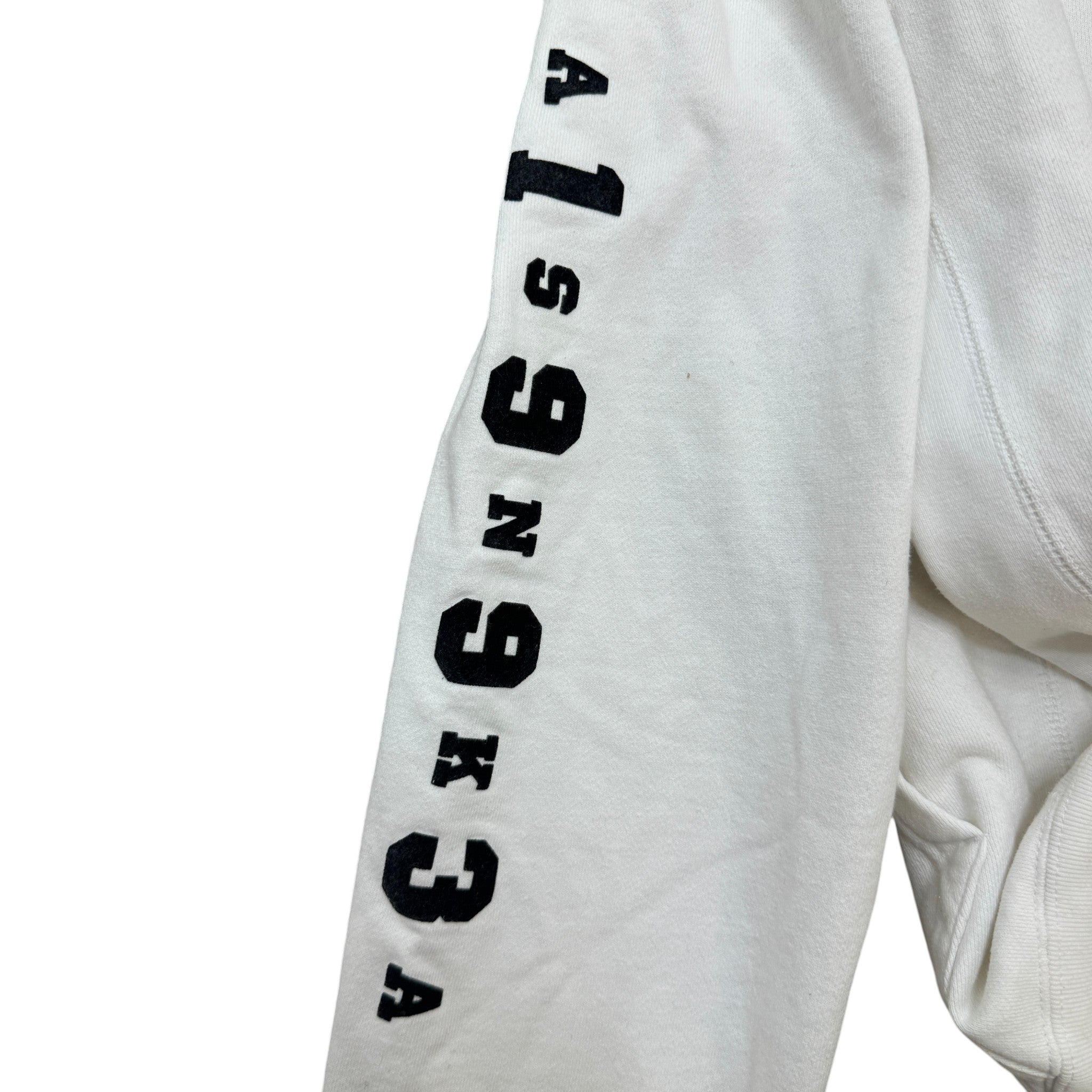 Men's Camo Print Hoodie White Size XL
