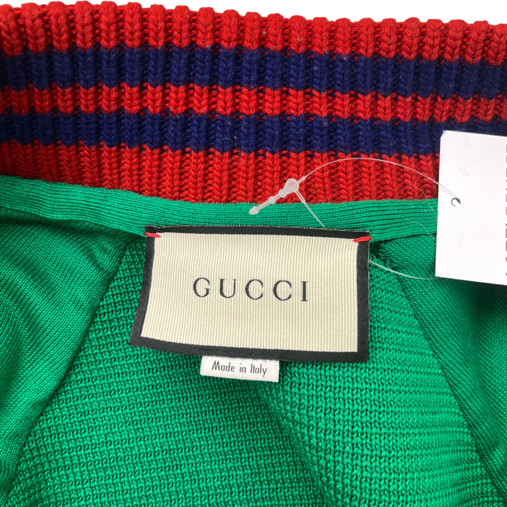 Men's Embroidered Floral Bomber Jacket Green Size S