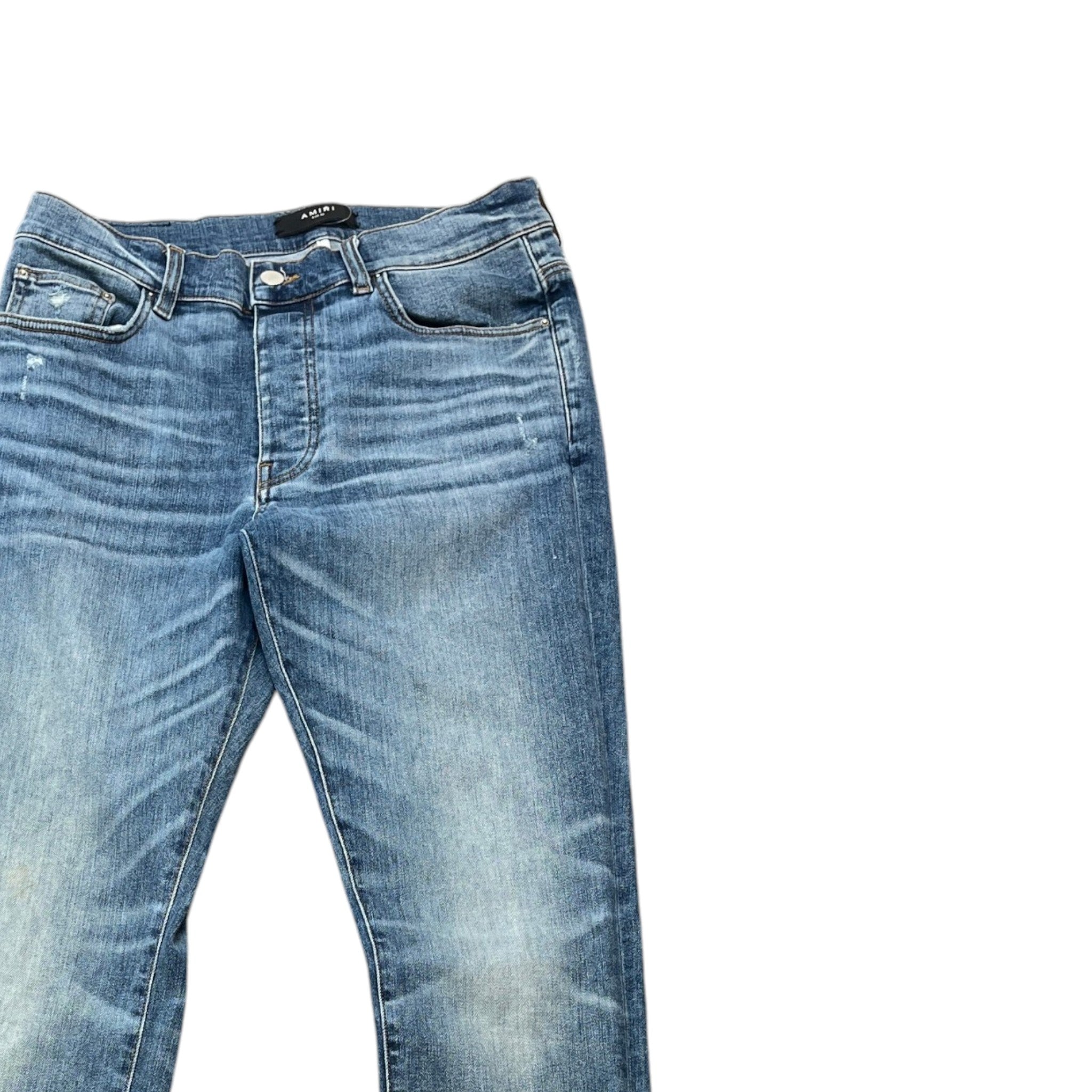 Men's Mx1 Skinny Jeans Blue Size Waist 33"