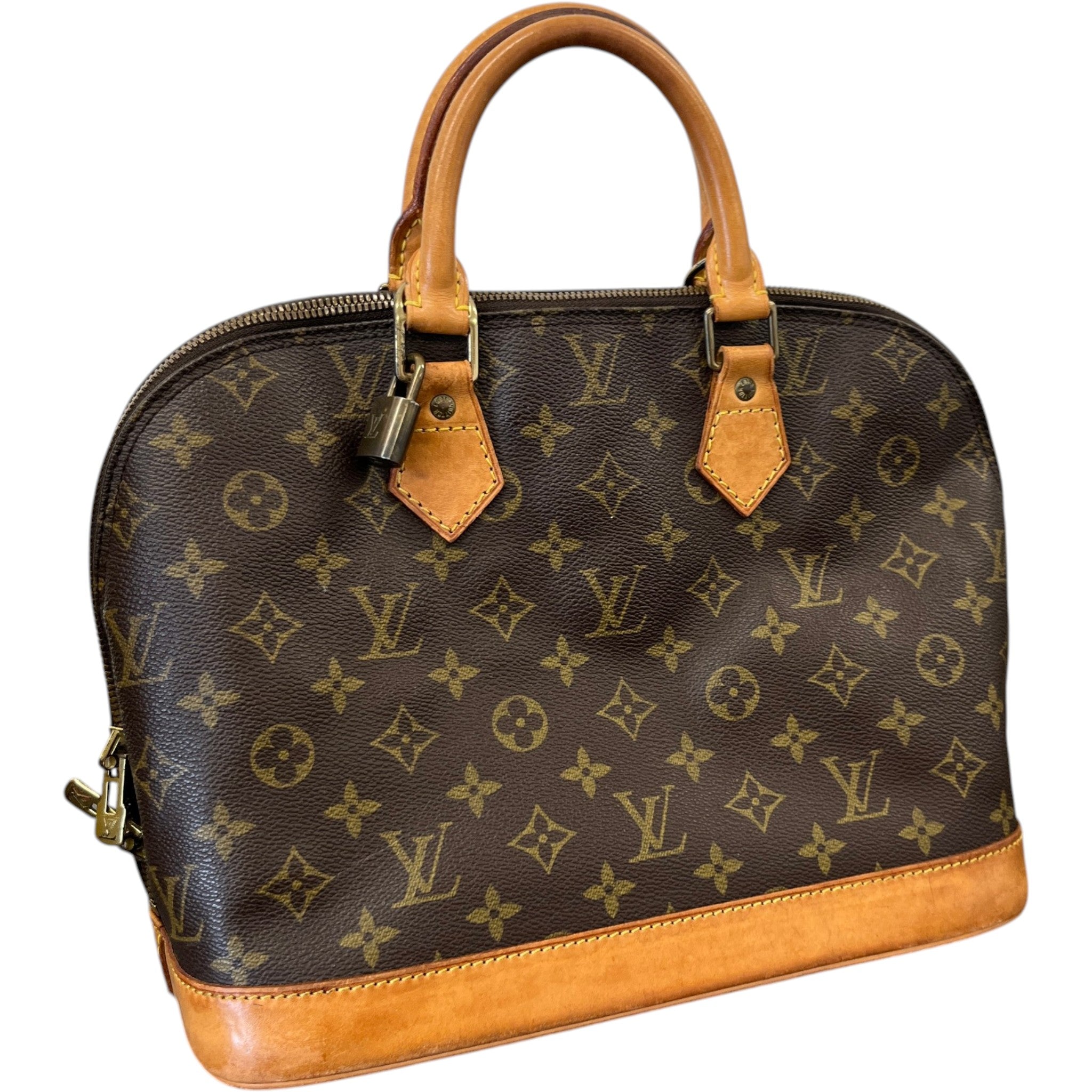 Women's Monogram Alma Pm Handbag Brown