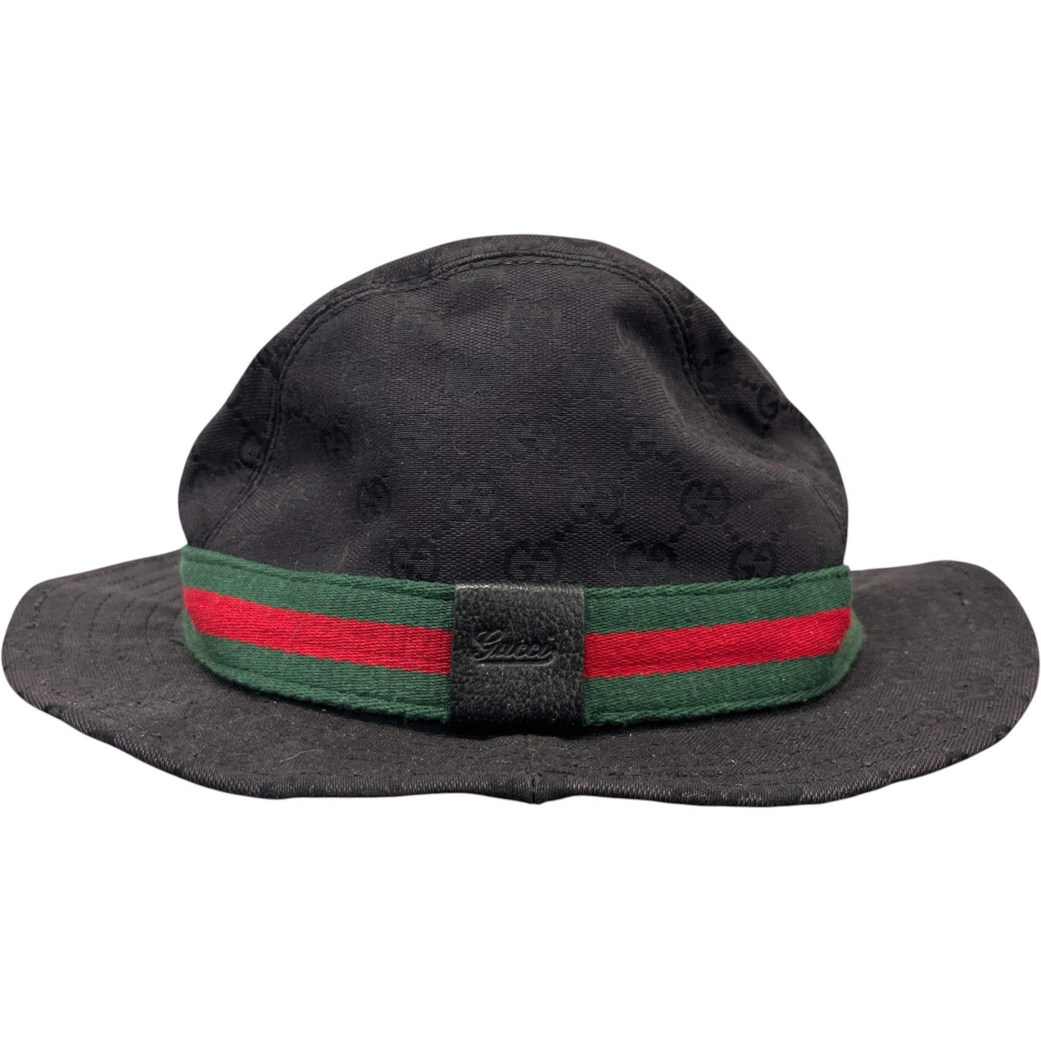 Men's Gg Canvas Hat Black