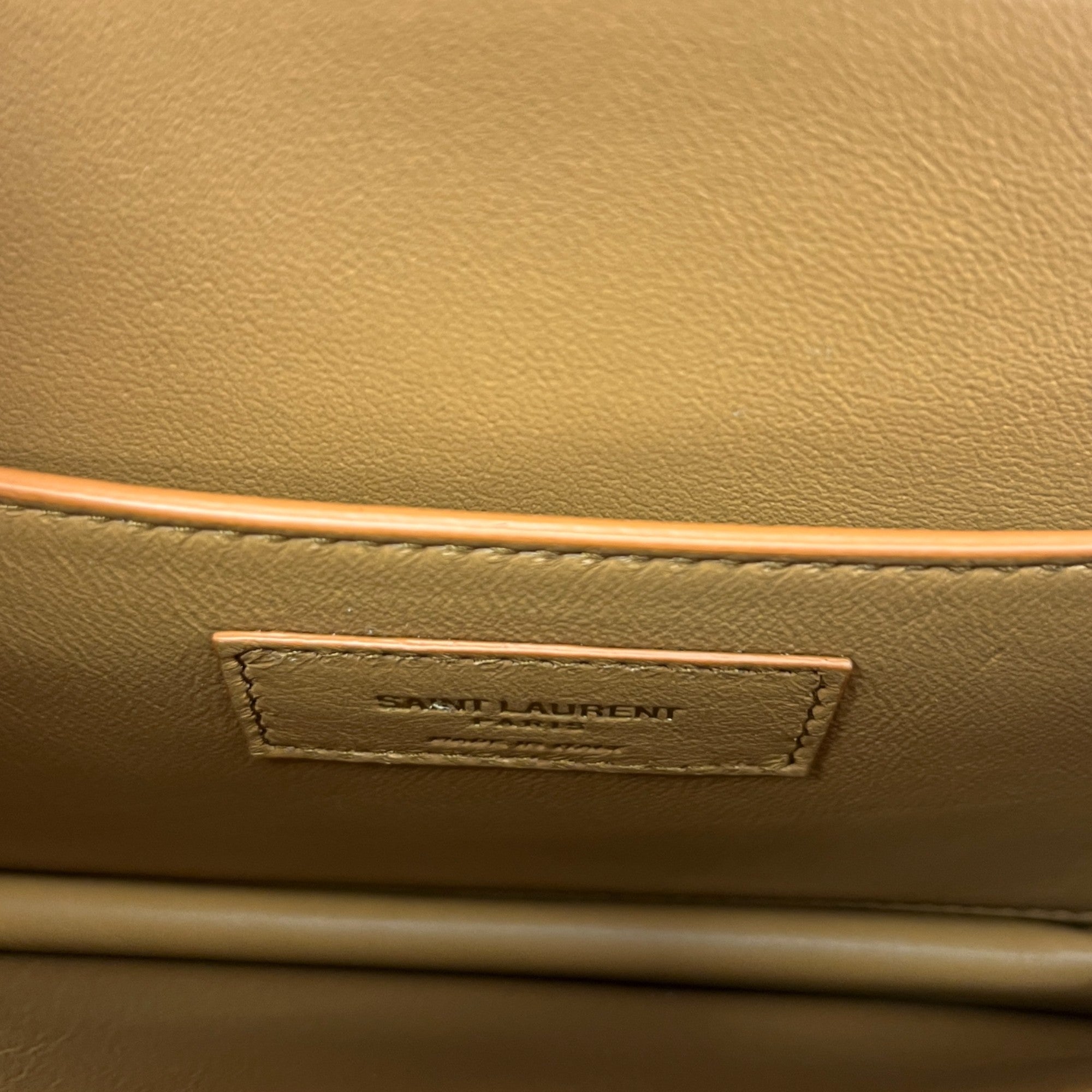 Women's Monogram Satchel Bag Beige