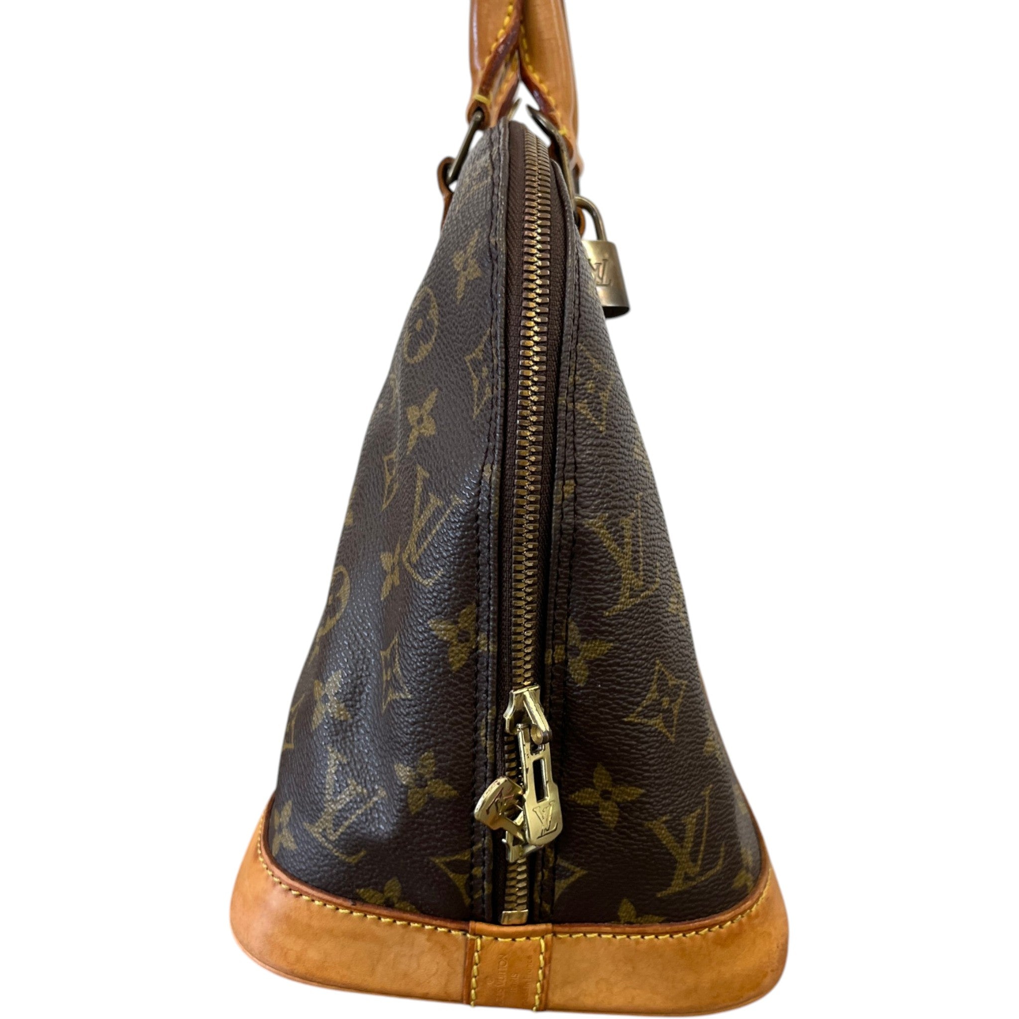 Women's Monogram Alma Pm Handbag Brown
