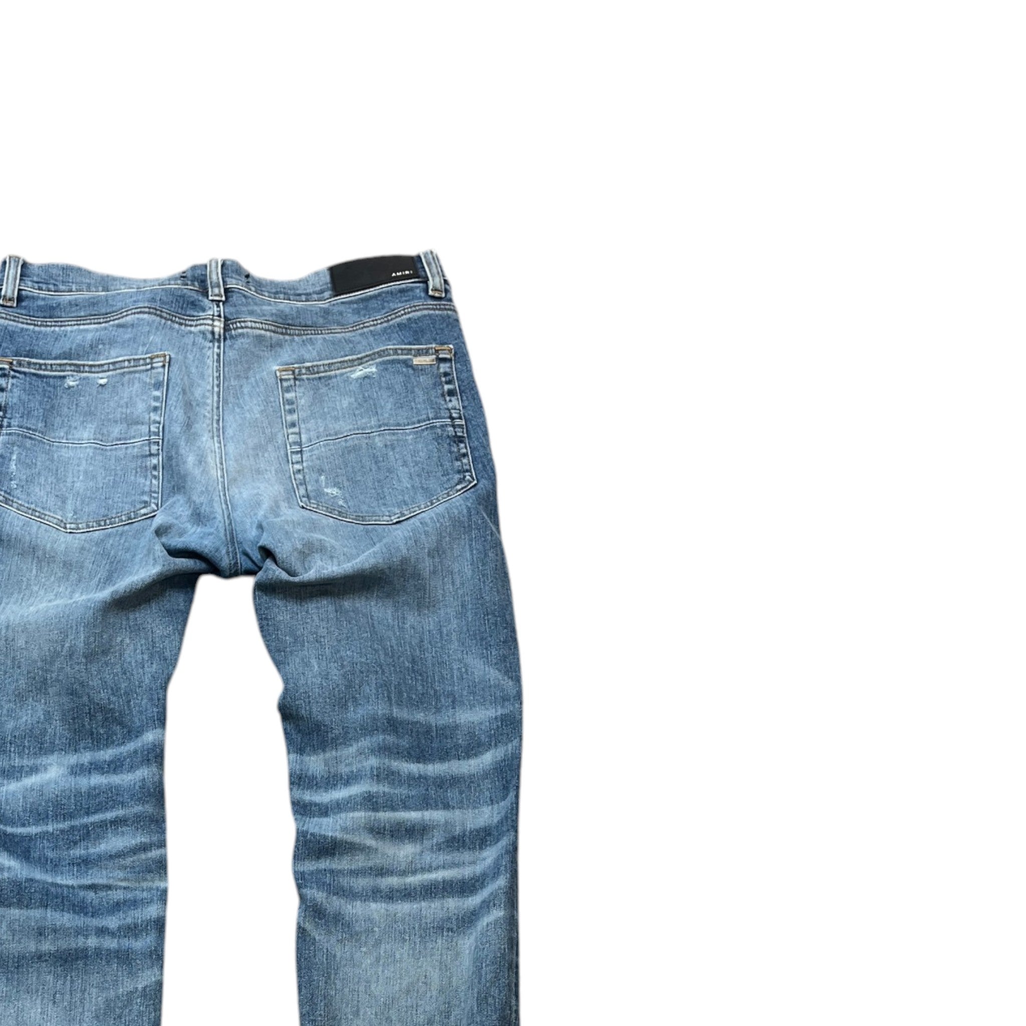 Men's Mx1 Skinny Jeans Blue Size Waist 33"