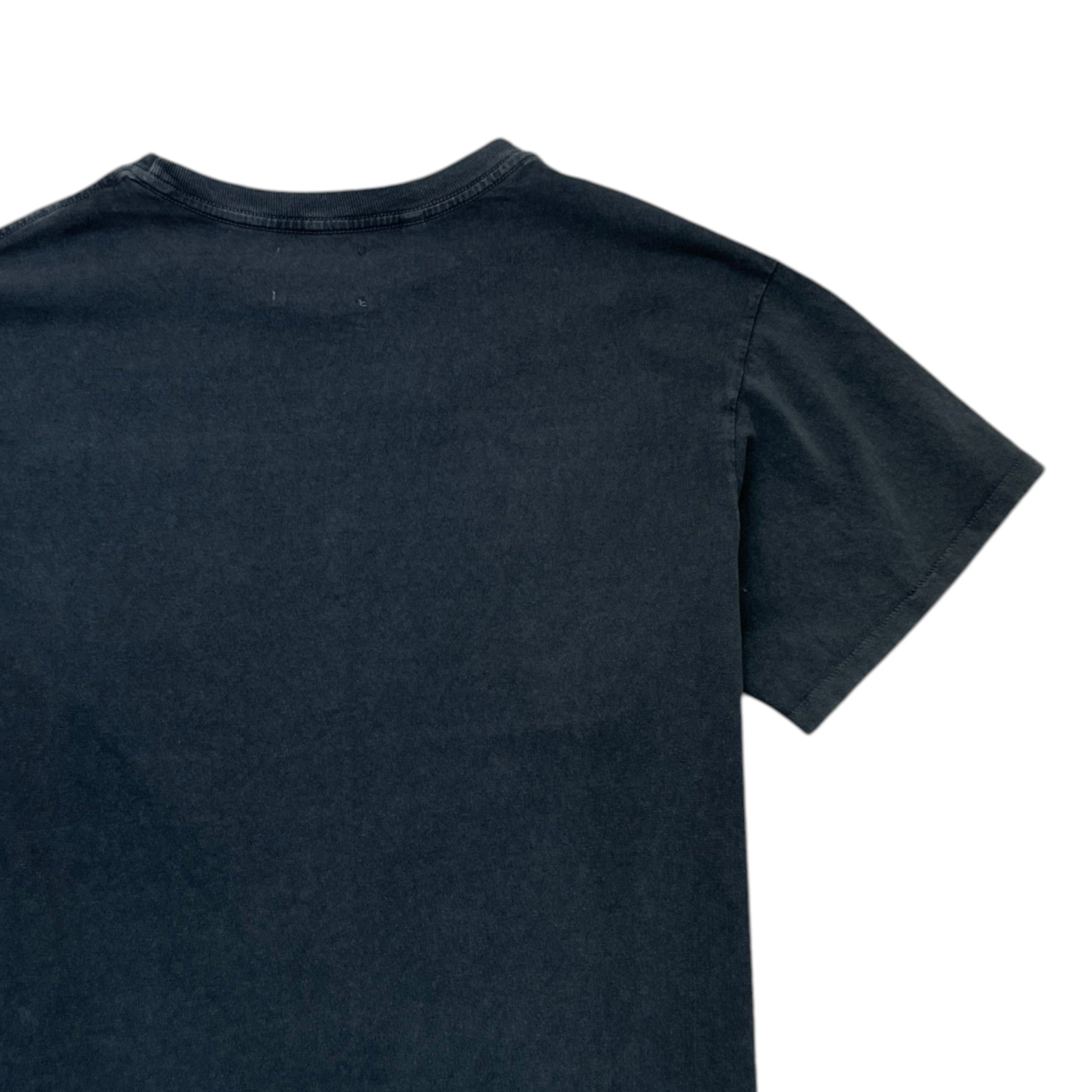 Men's Flying Brain Print T-Shirt Grey Size S