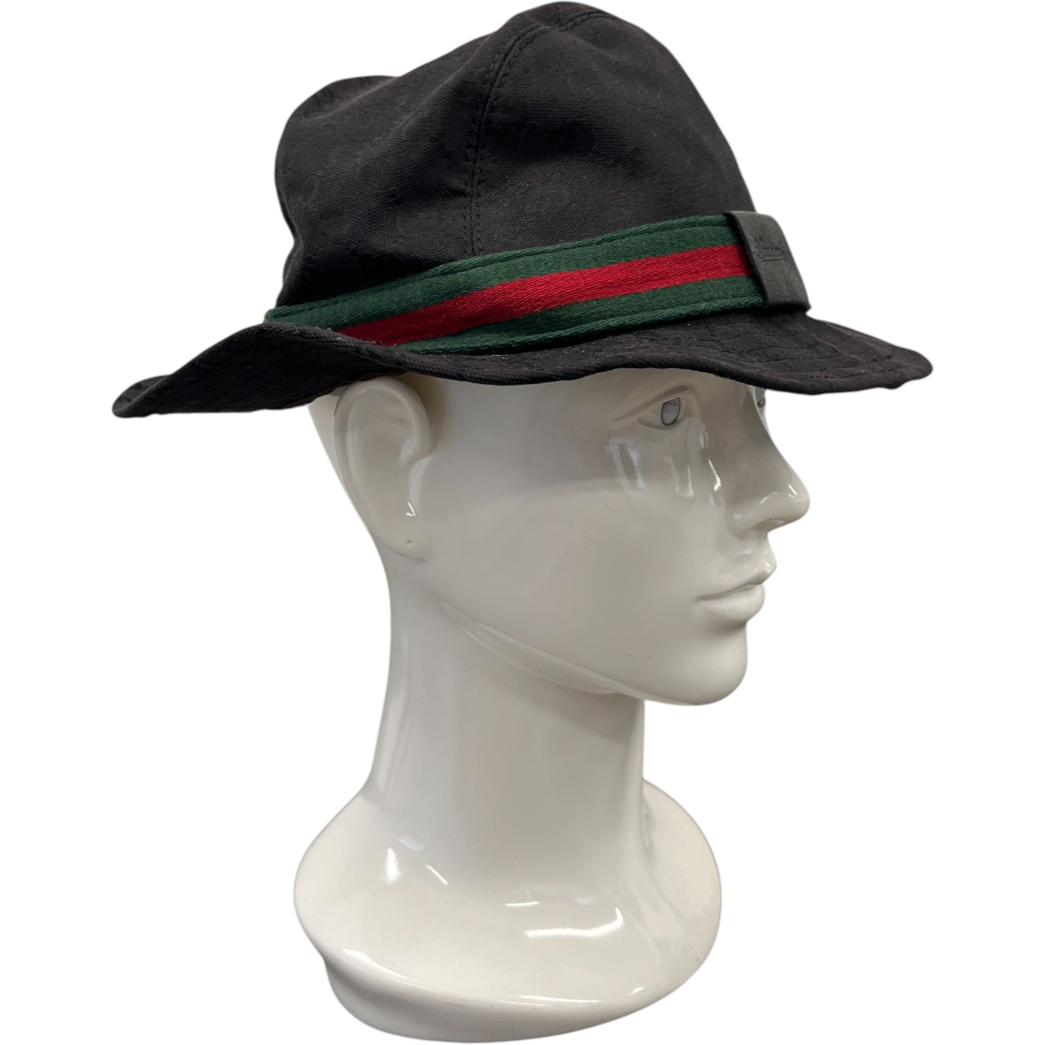 Men's Gg Canvas Hat Black