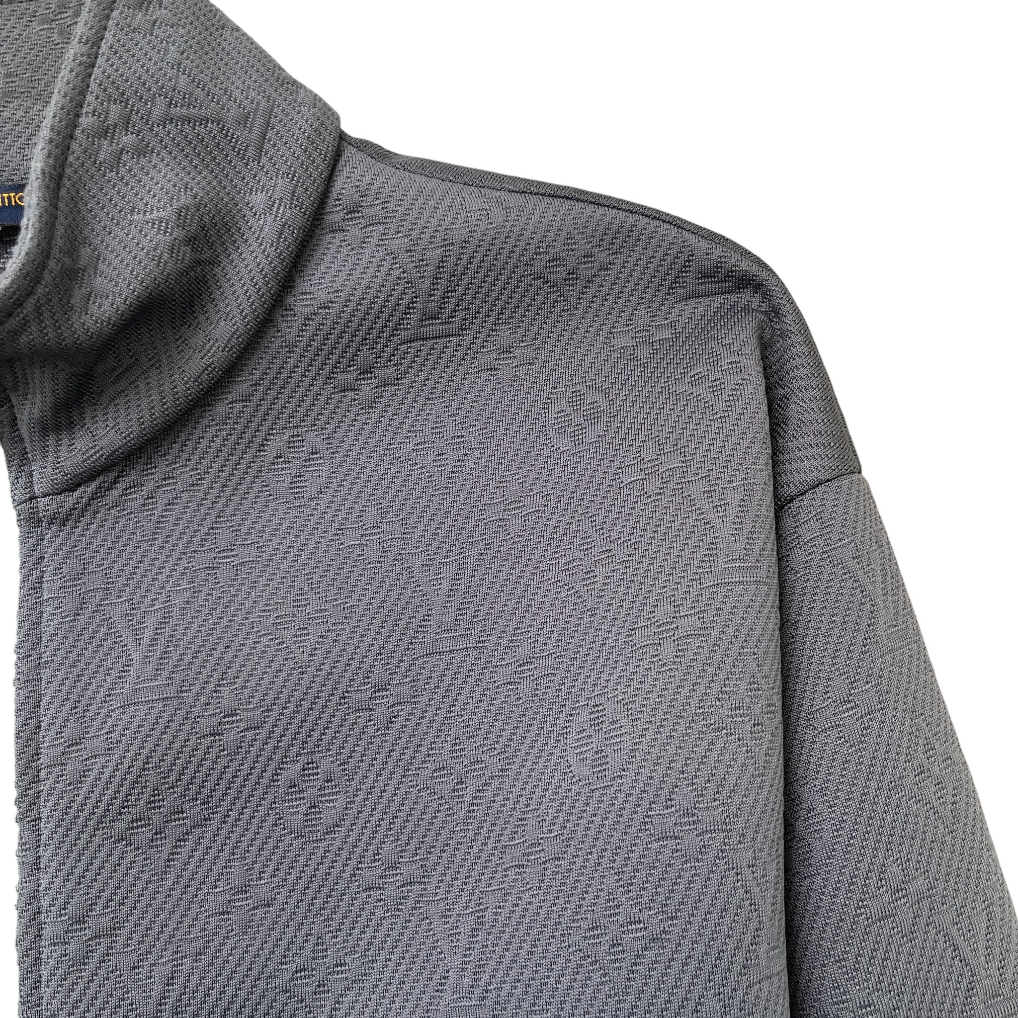 Men's Monogram Track Jacket Grey Size M