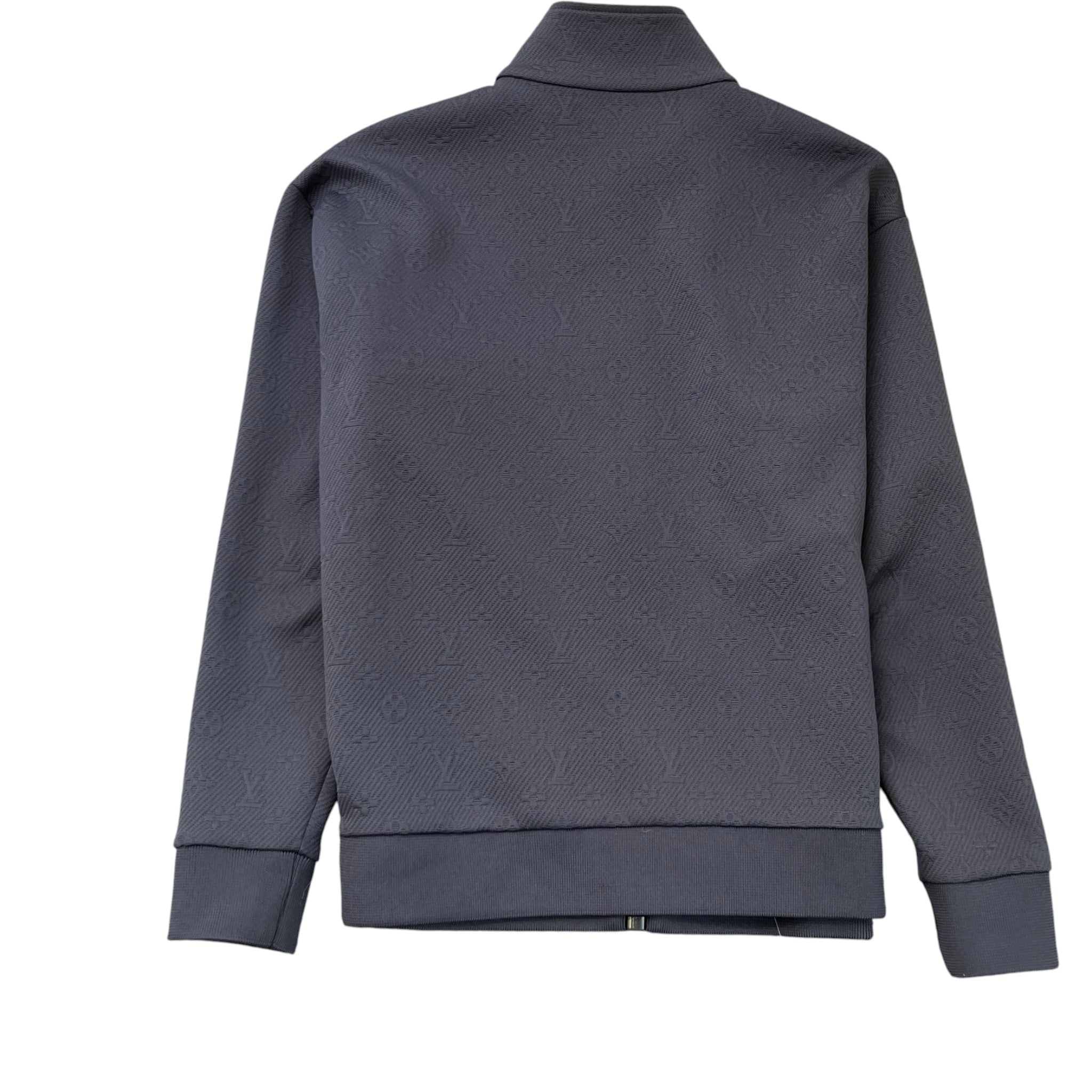 Men's Monogram Track Jacket Grey Size M