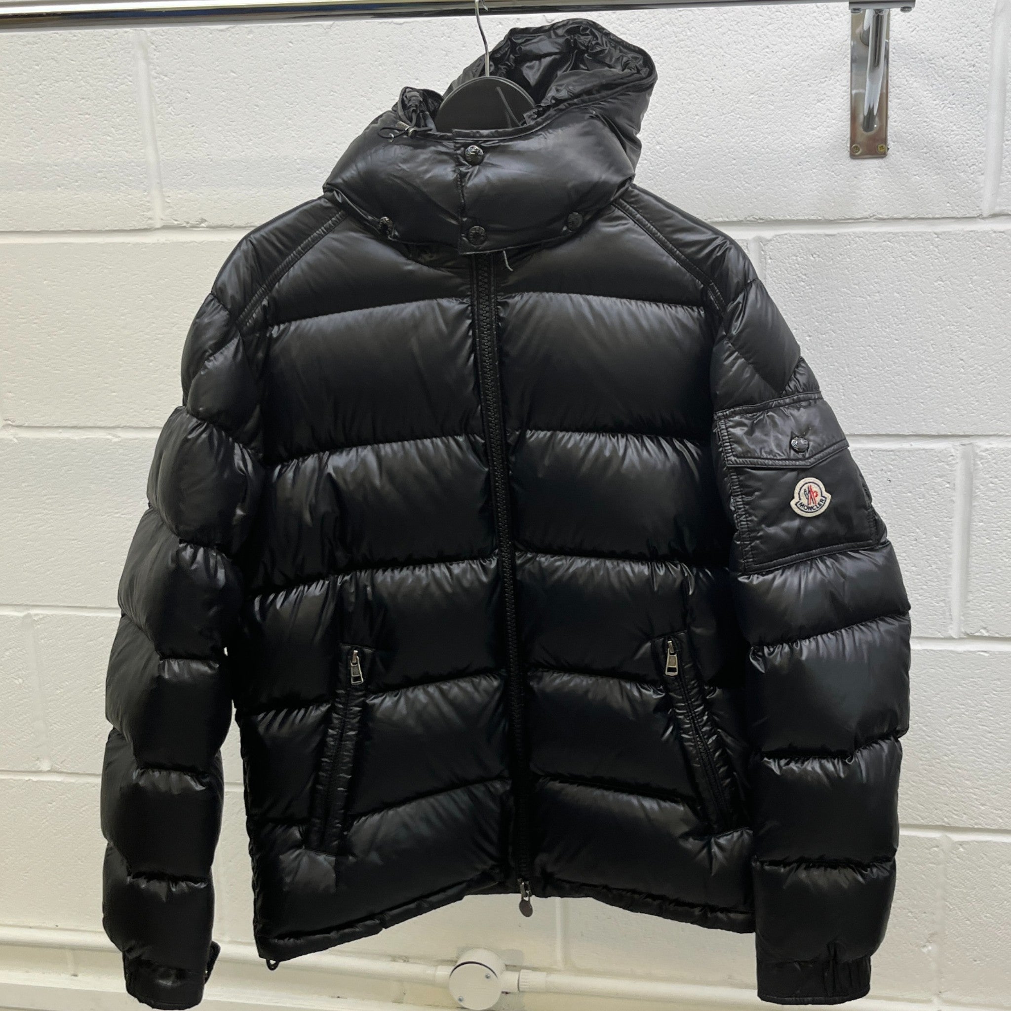 Men's Maya Down Jacket Black Size 4 / XL