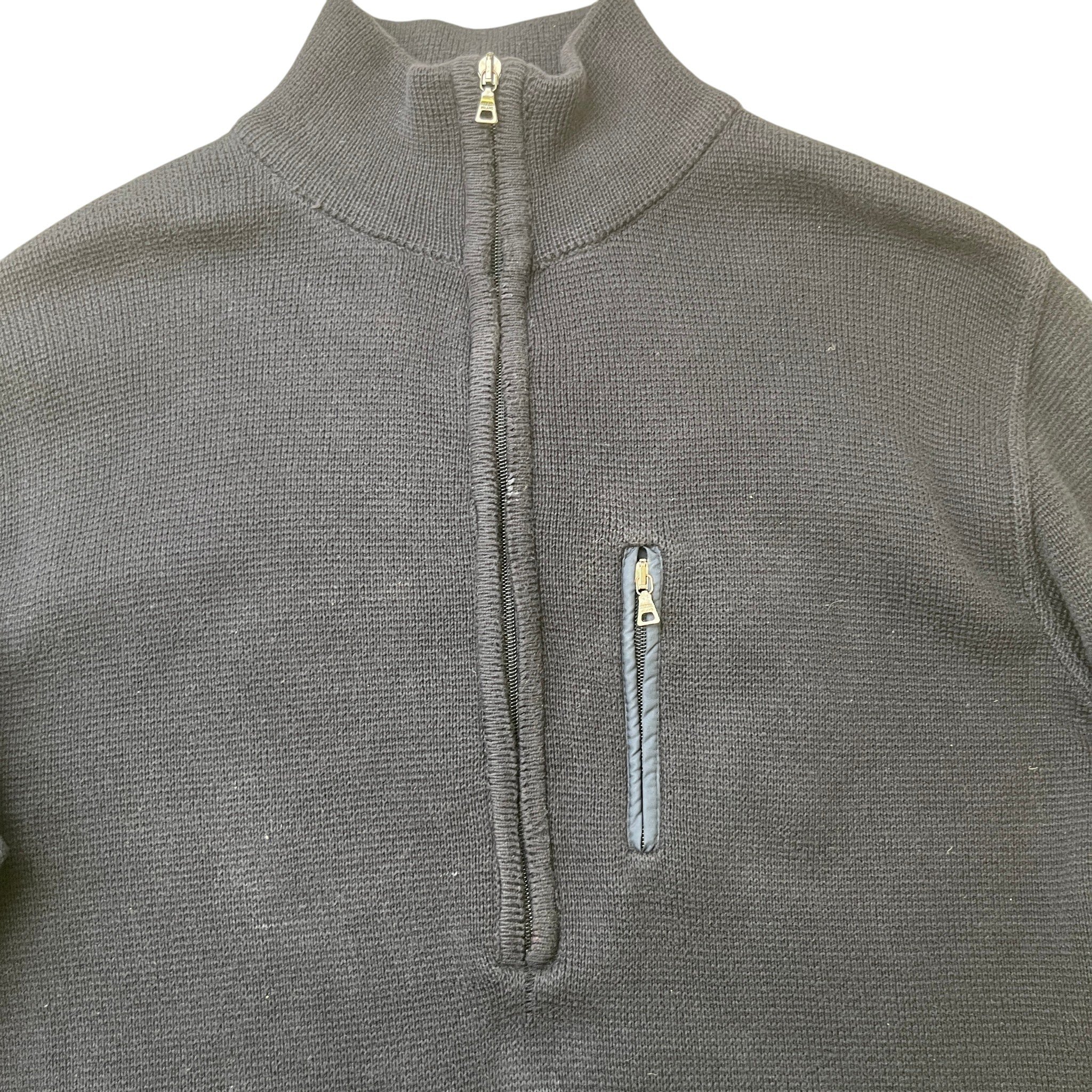 Men's Linear Rosa Jumper Navy Size L