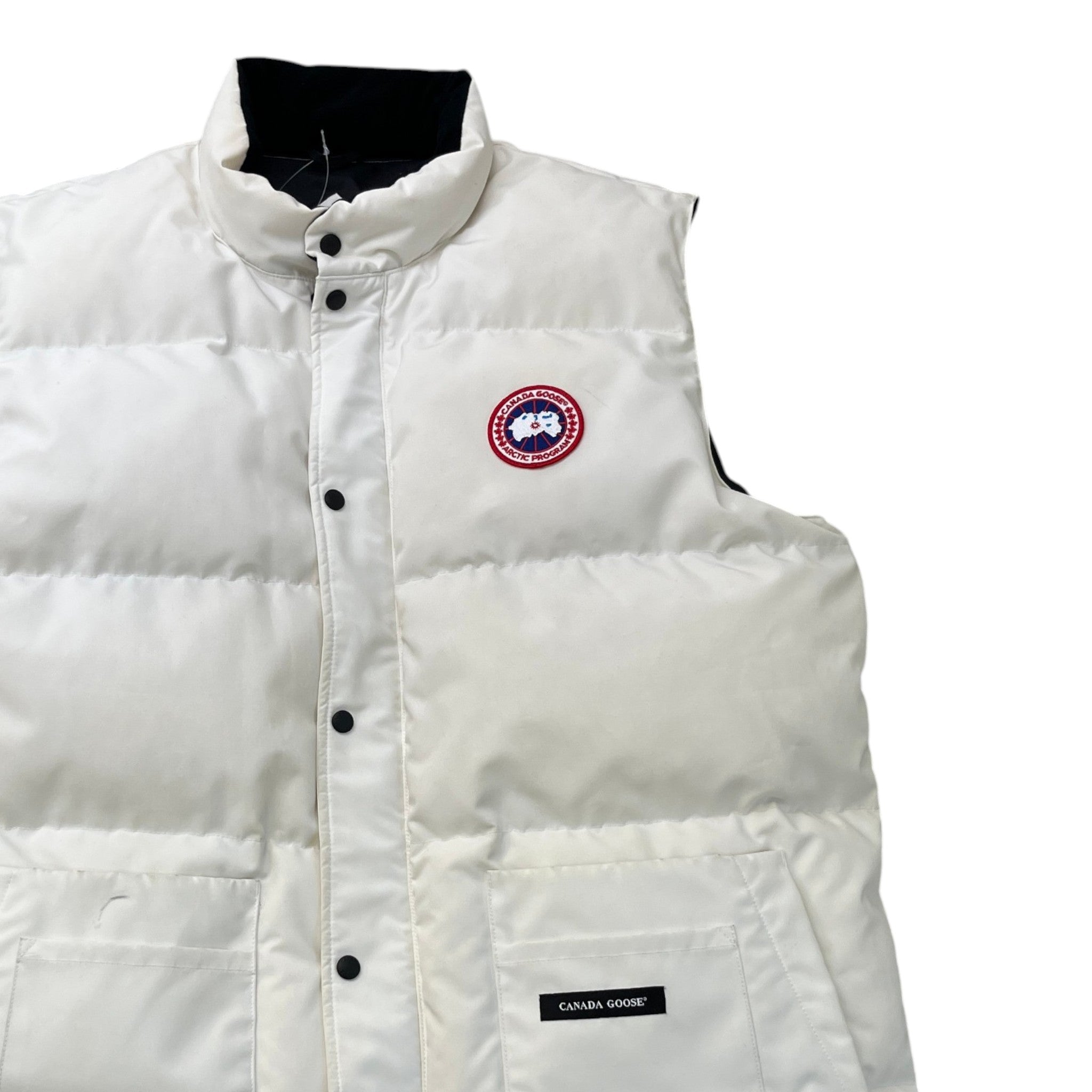 Men's Freestyle Gilet White Size XXXL
