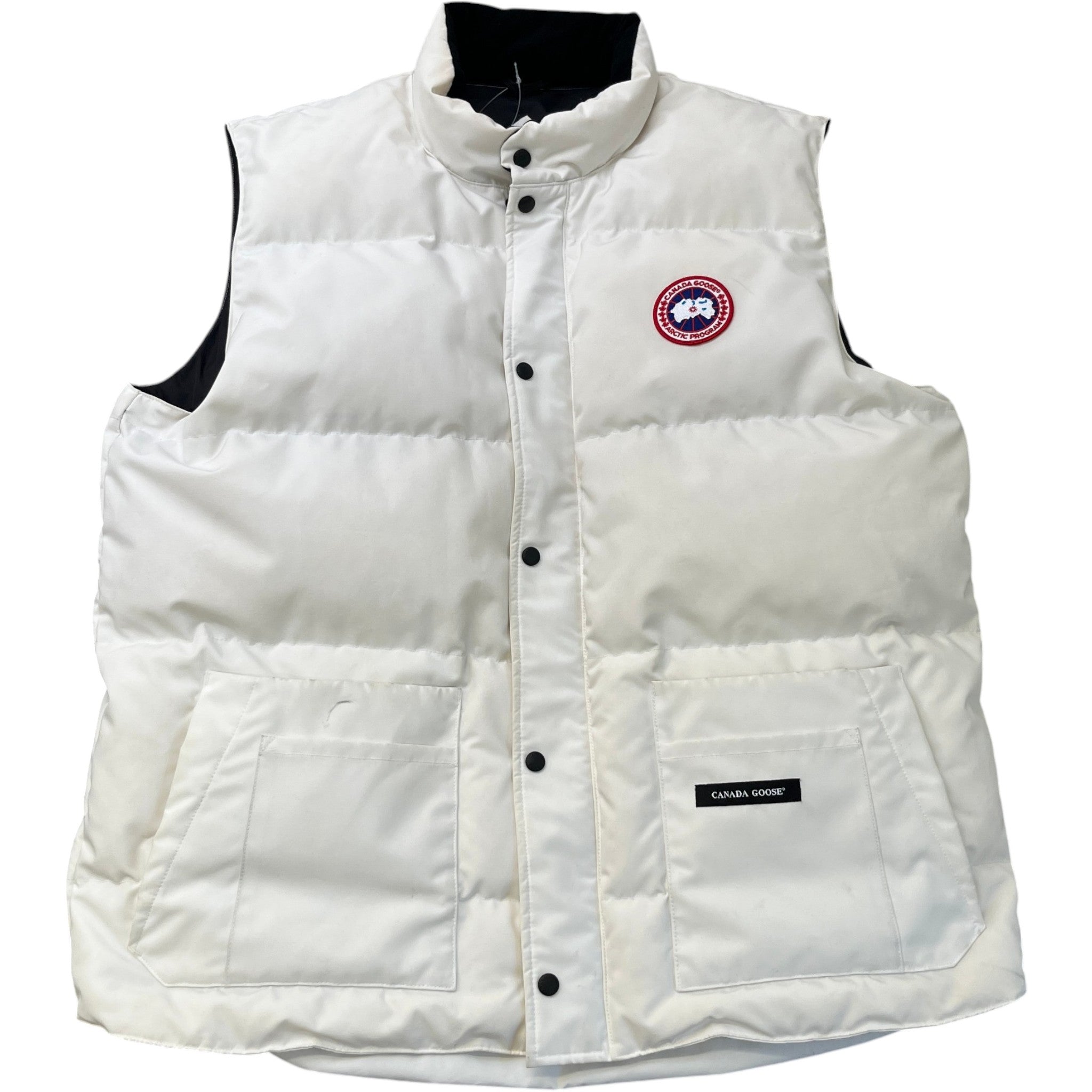 Men's Freestyle Gilet White Size XXXL