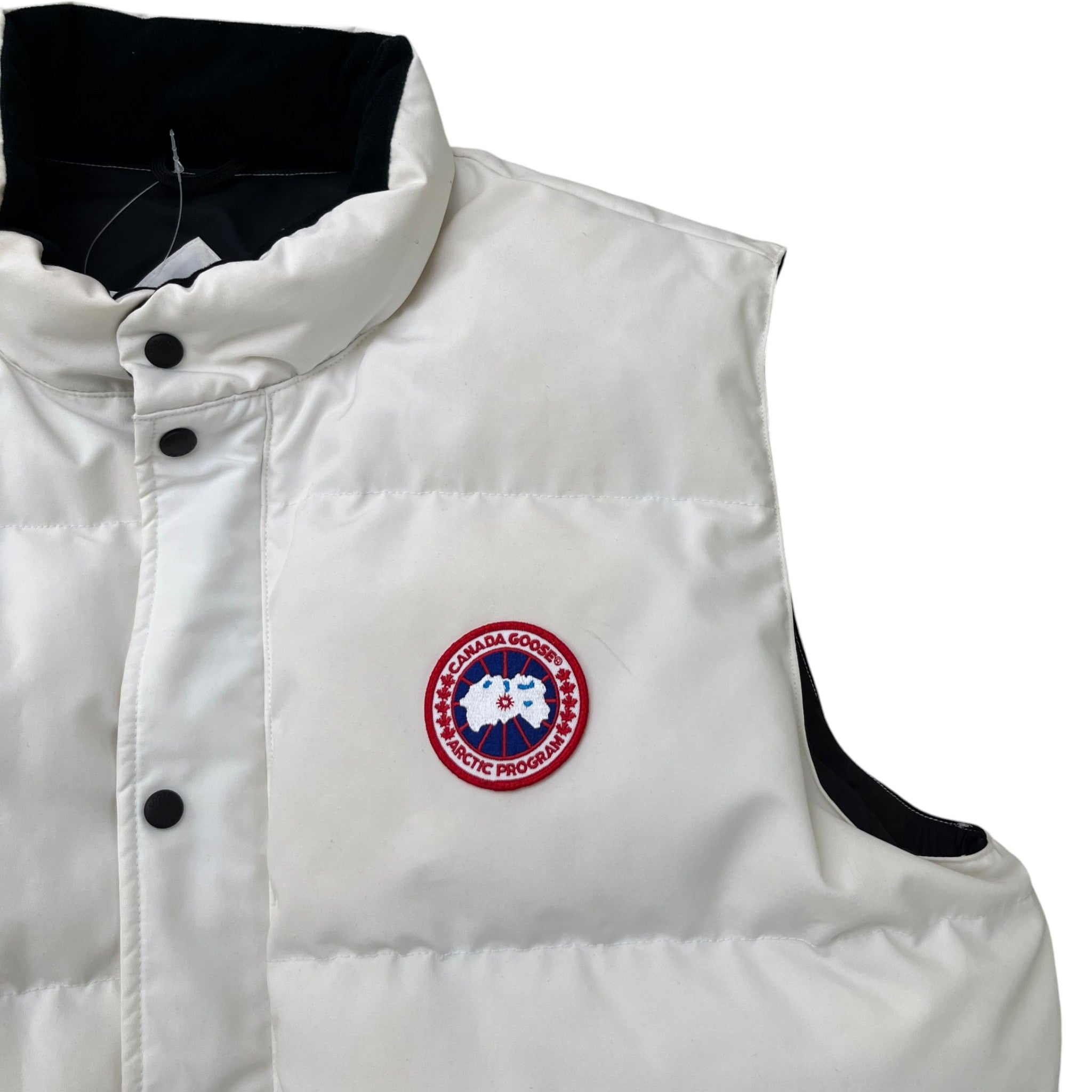 Men's Freestyle Gilet White Size XXXL
