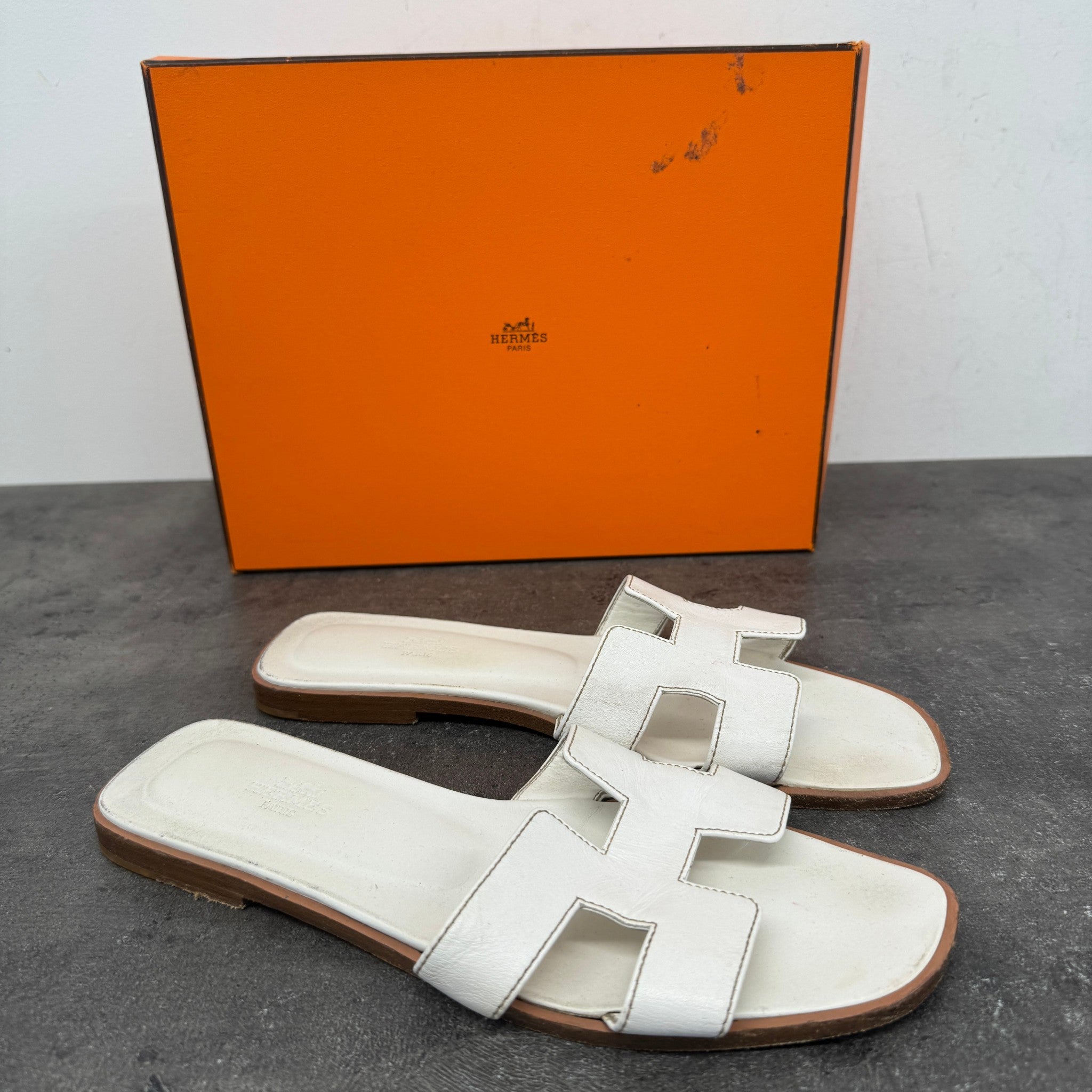 Women's Oran Slides White Size EU 39 / UK 6
