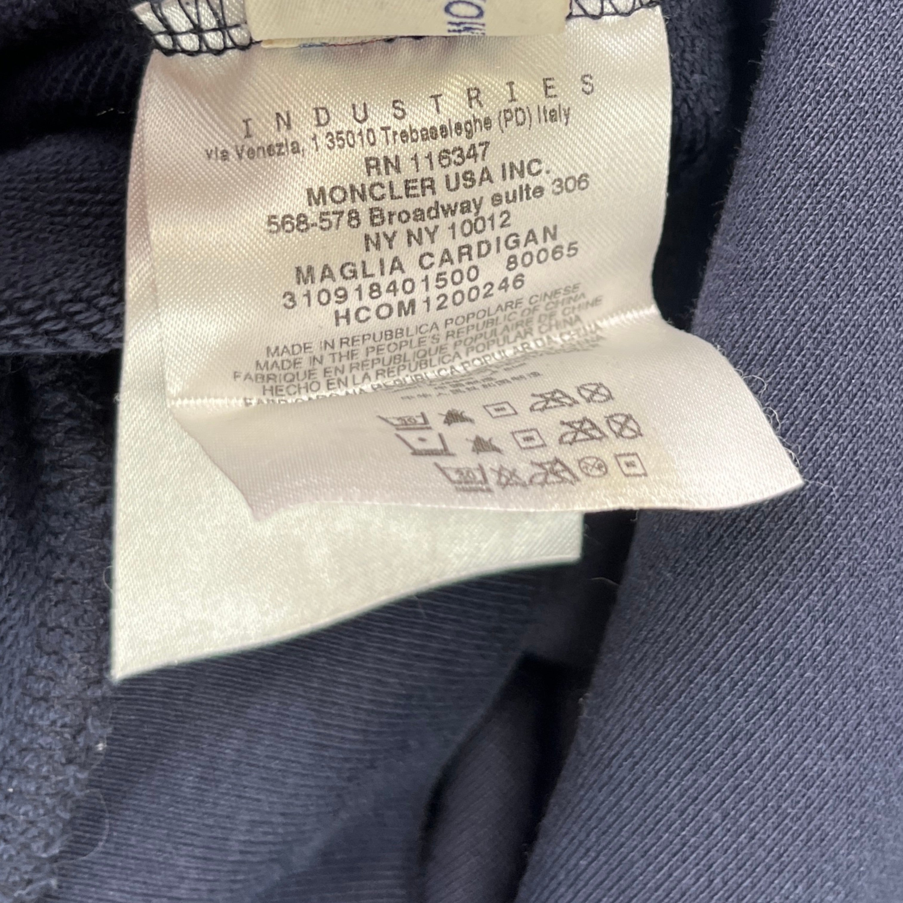 Men's Maglia Cardigan Navy Size S