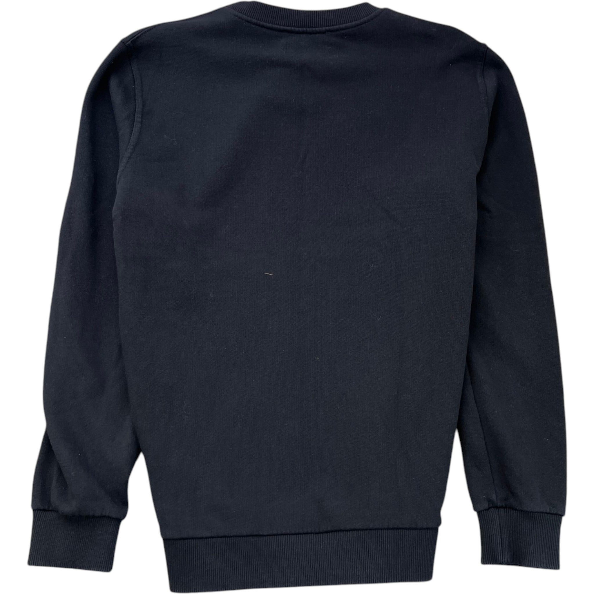 Men's Shark Print Sweatshirt Black Size M