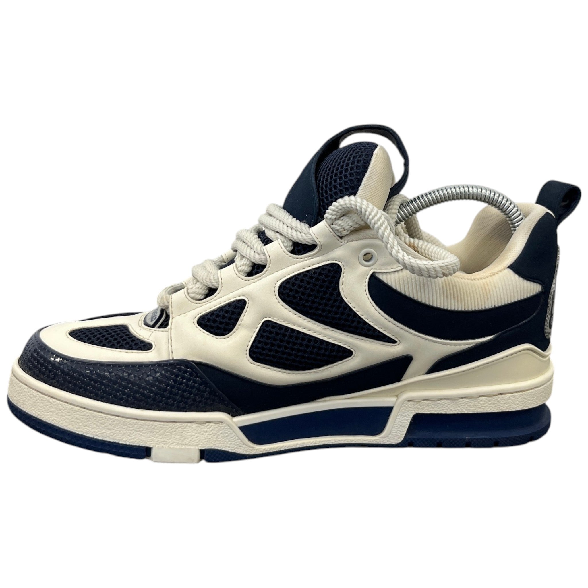 Men's Lv Skate Low Trainers Navy Size EU 42 / UK 8