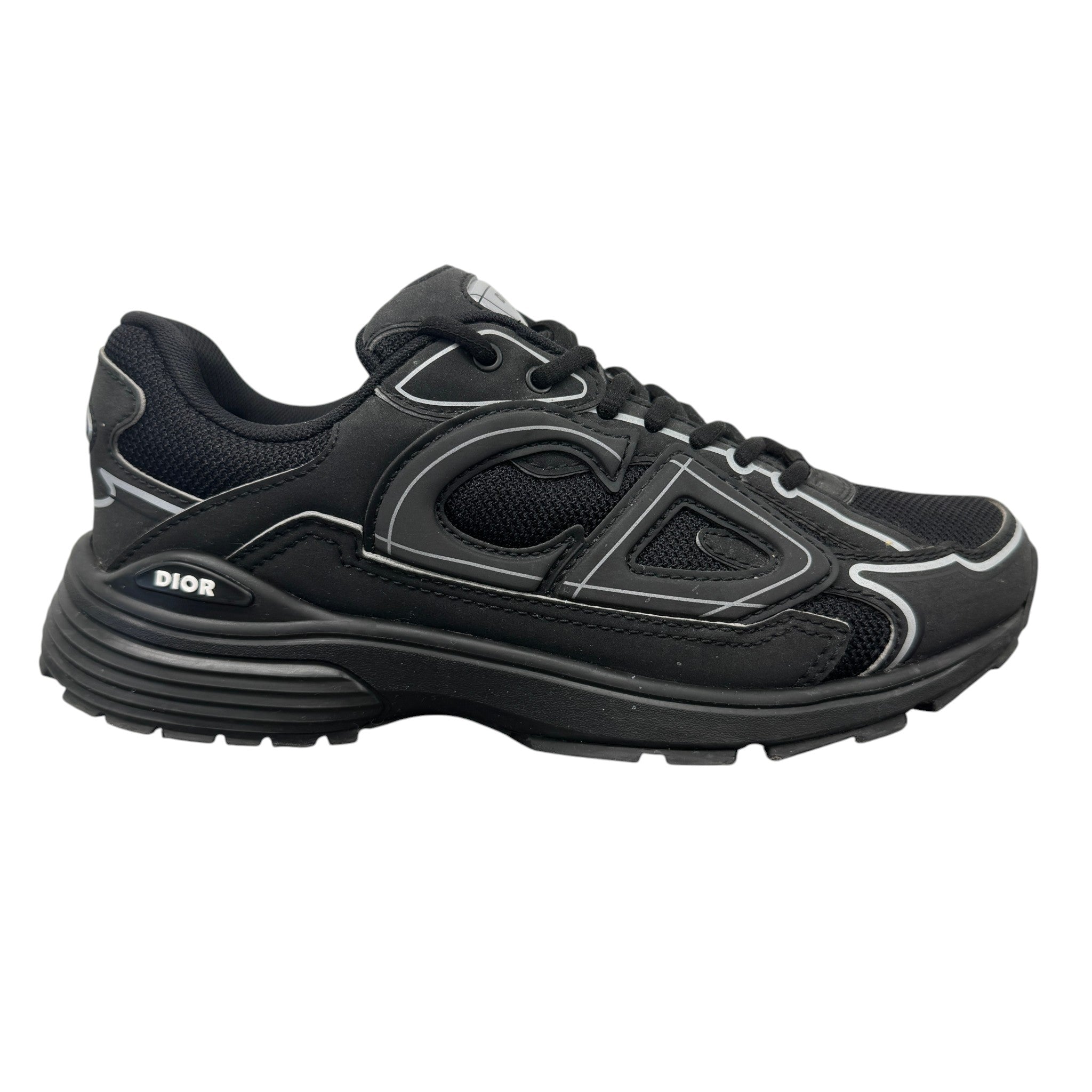 Men's B30 Low Trainers Black Size EU 39.5 / UK 5.5