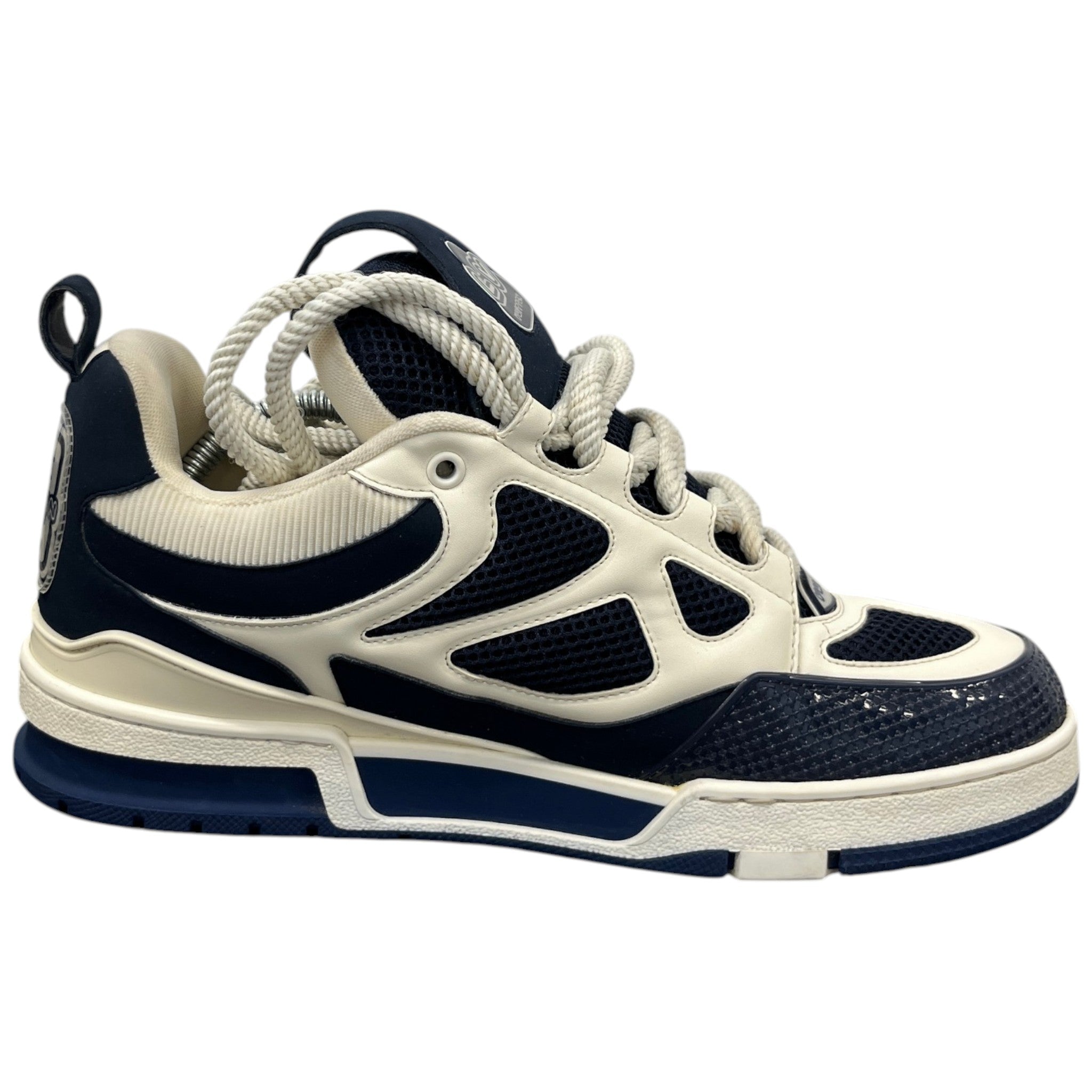 Men's Lv Skate Low Trainers Navy Size EU 42 / UK 8