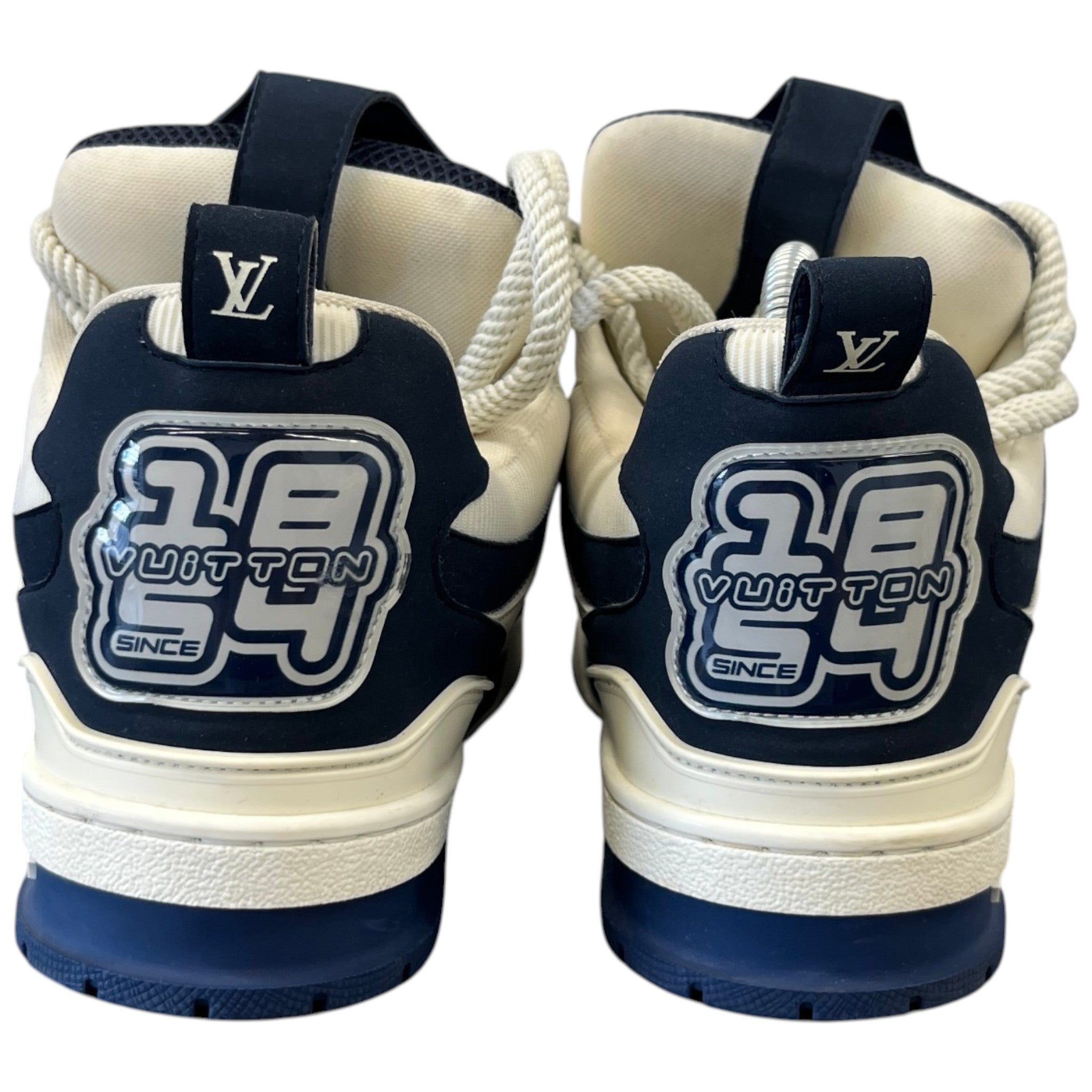 Men's Lv Skate Low Trainers Navy Size EU 42 / UK 8