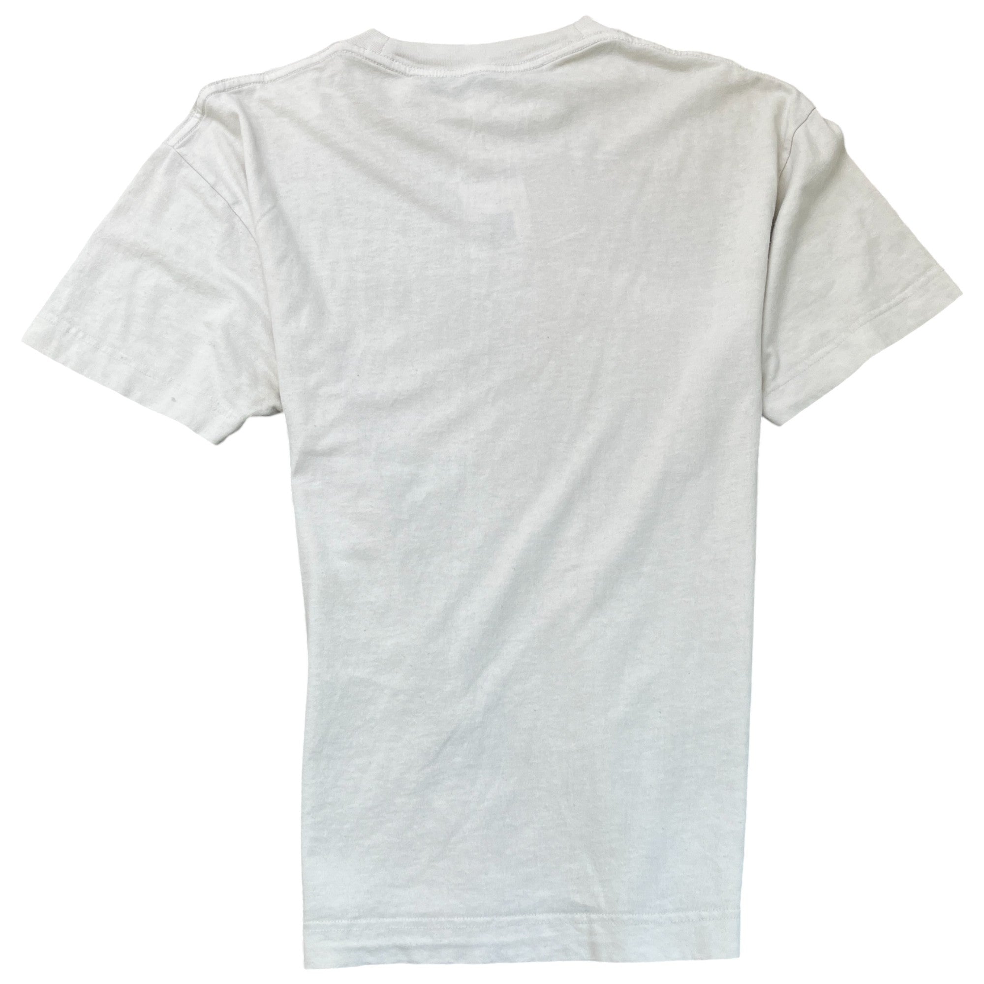 Men's Logo Print T-Shirt White Size S