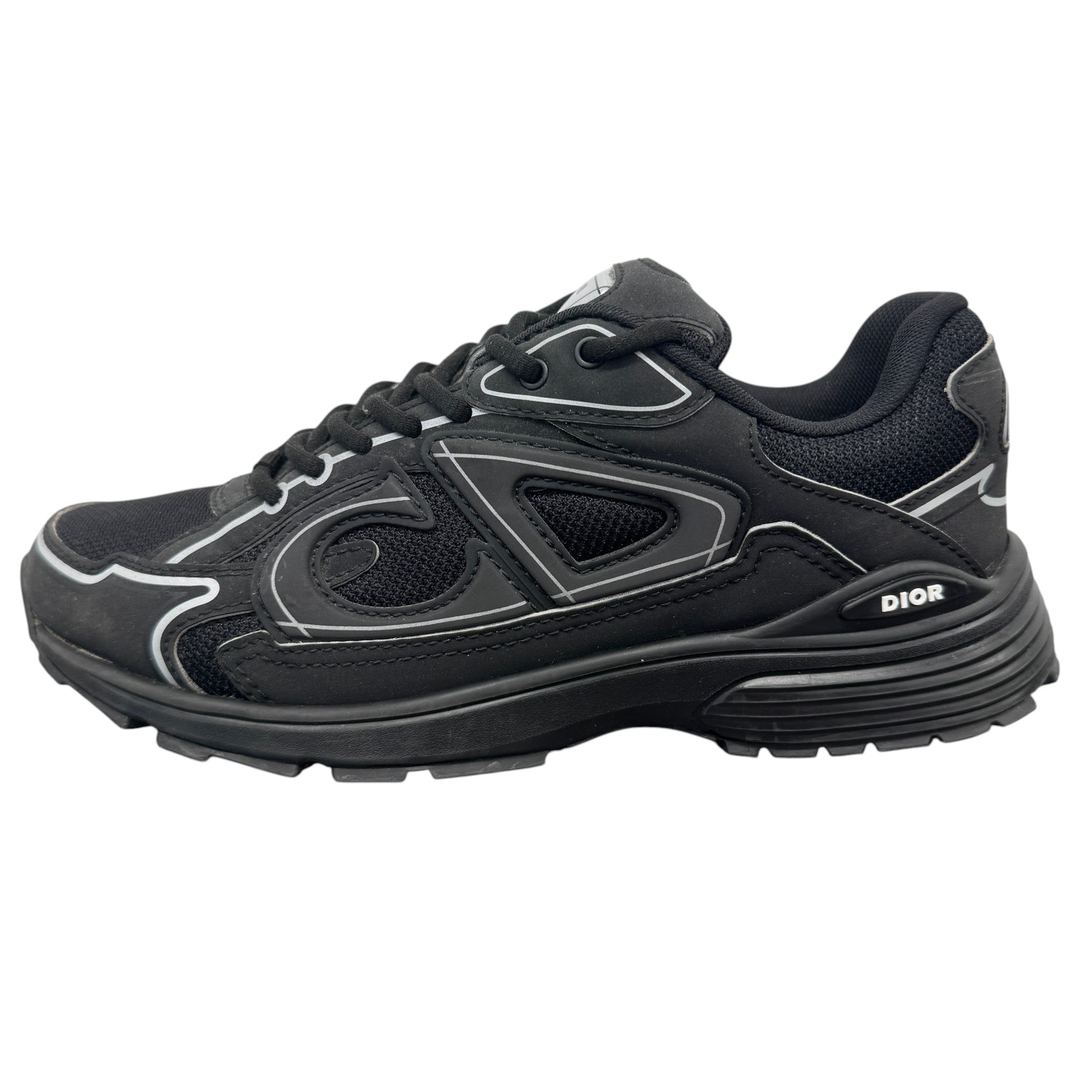 Men's B30 Low Trainers Black Size EU 39.5 / UK 5.5