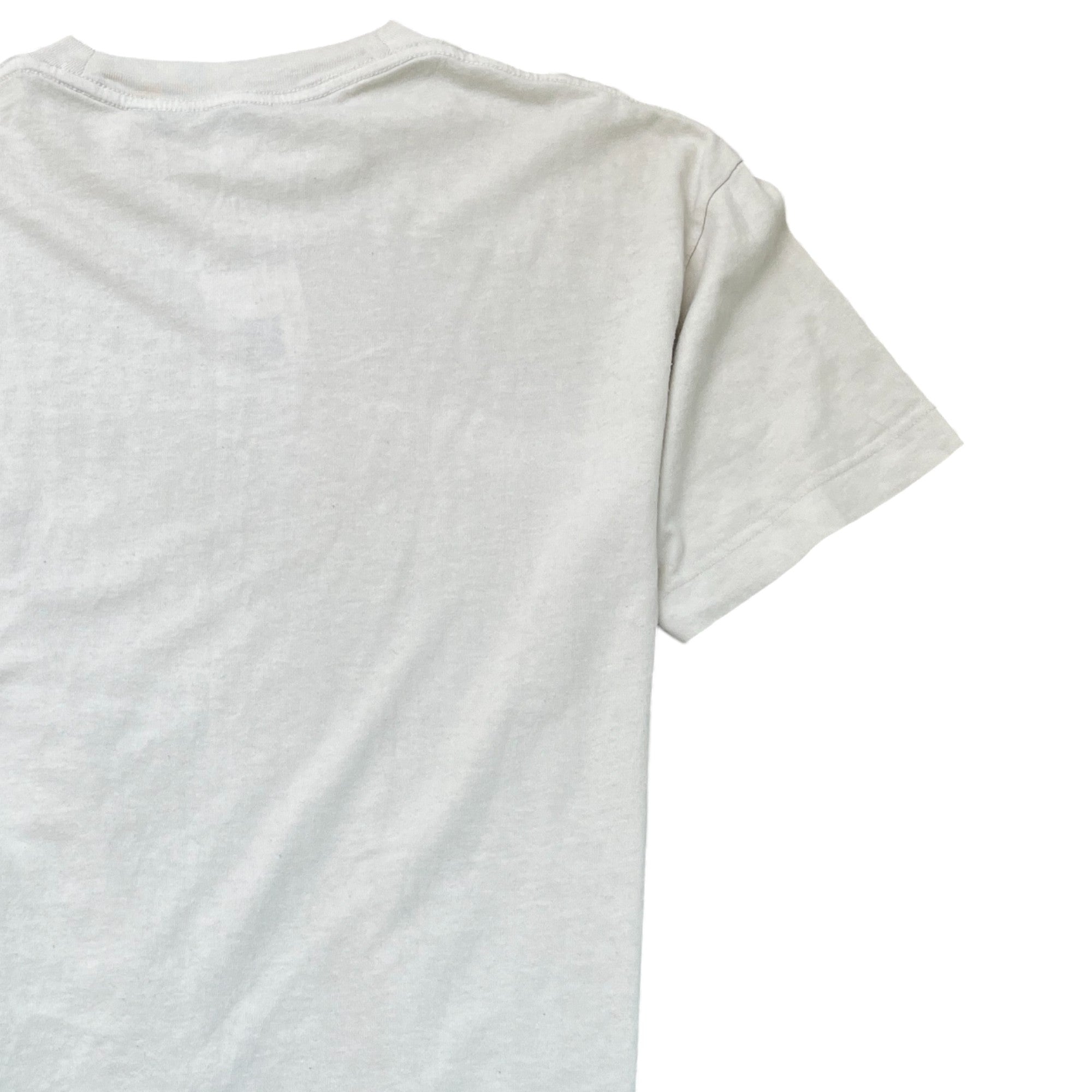 Men's Logo Print T-Shirt White Size S