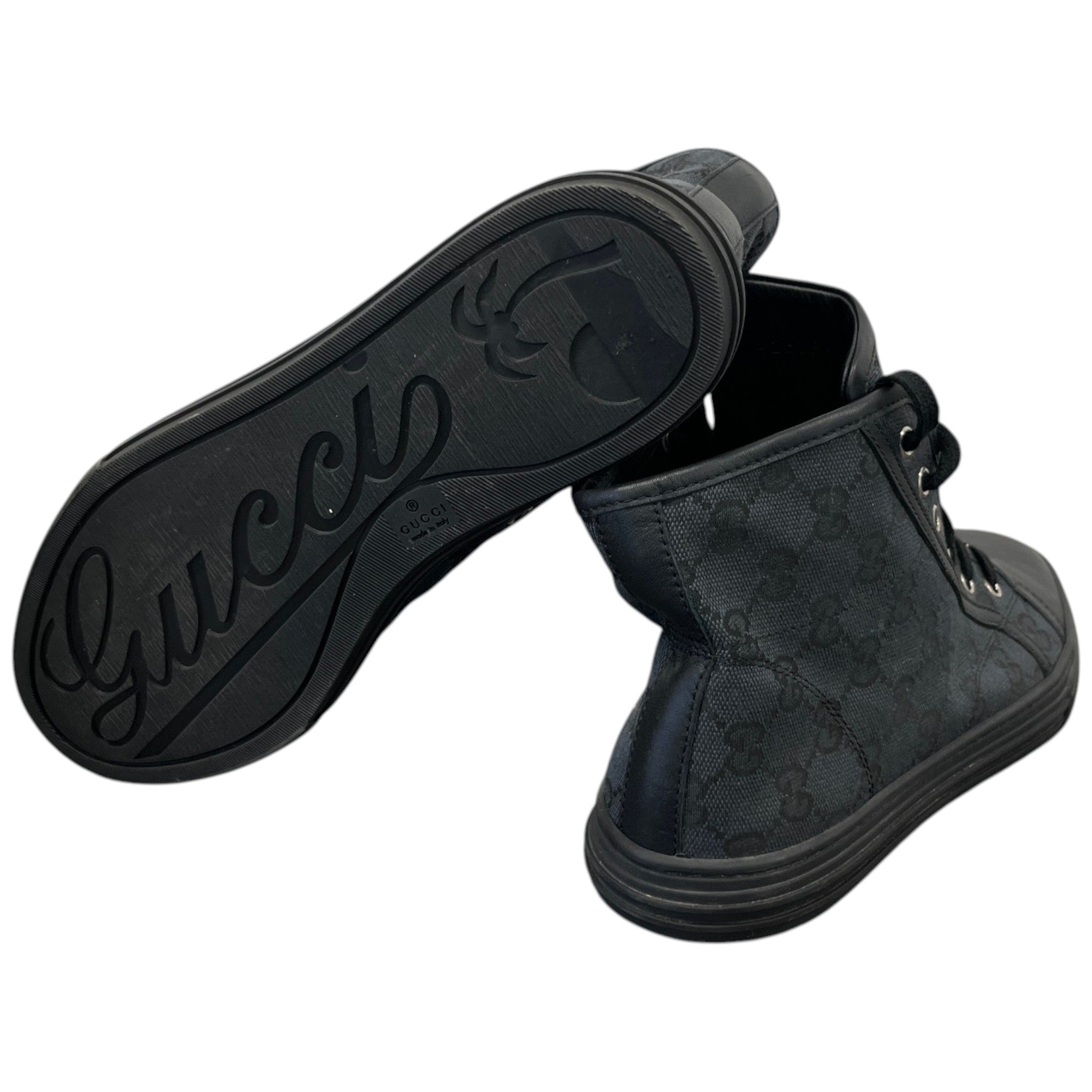Women's Gg Supreme High Trainers Black Size EU 38.5 / UK 5.5