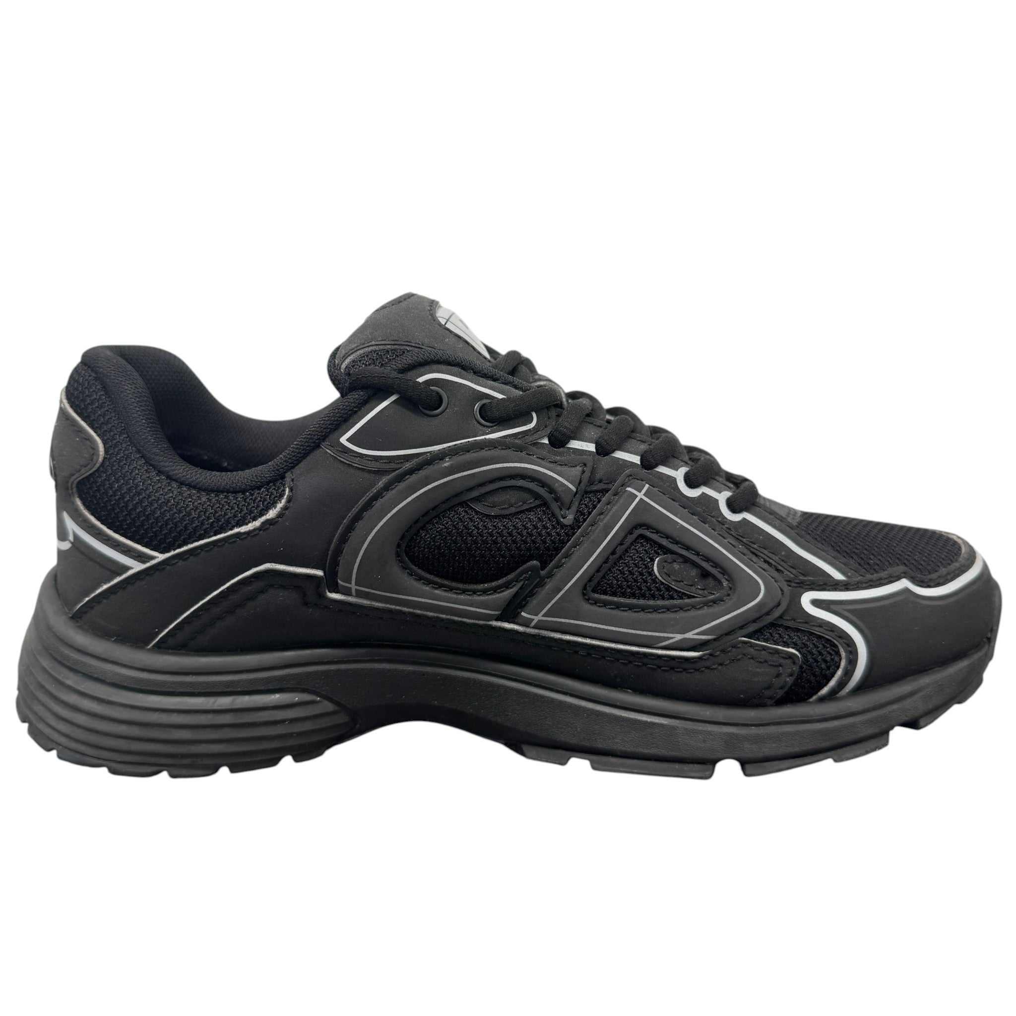 Men's B30 Low Trainers Black Size EU 39.5 / UK 5.5